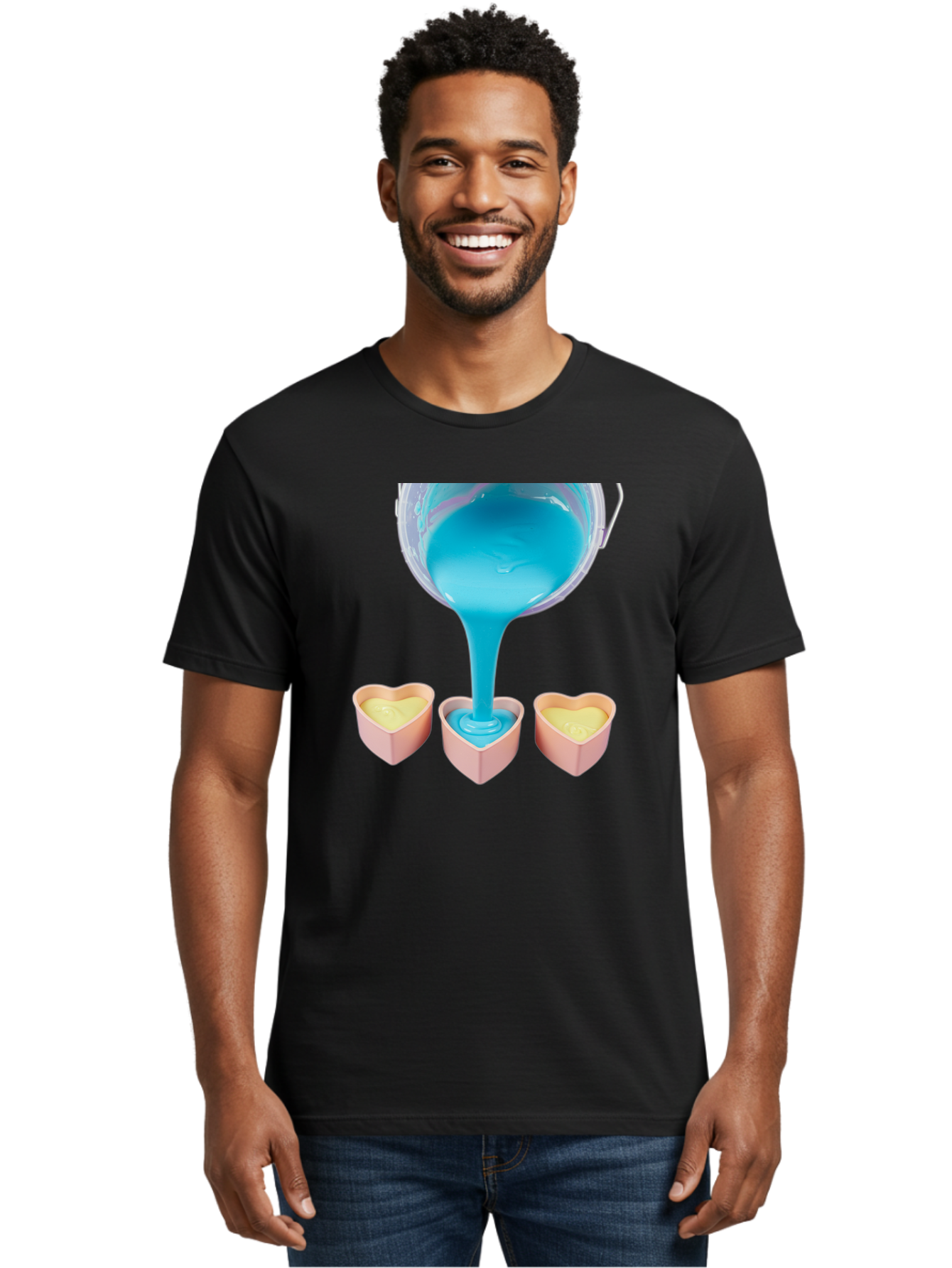 Blue-Slime-Pouring Men'S Graphic Tee, 100% Cotton, Comfortable Casual Summer Wear, Machine Washable, Vintage Camera, Old Camera, Antique Camera, Black Camera, Classic Photography, Photography Equipment, Nostalgic Device, Film Camera, Camera Art Bae897
