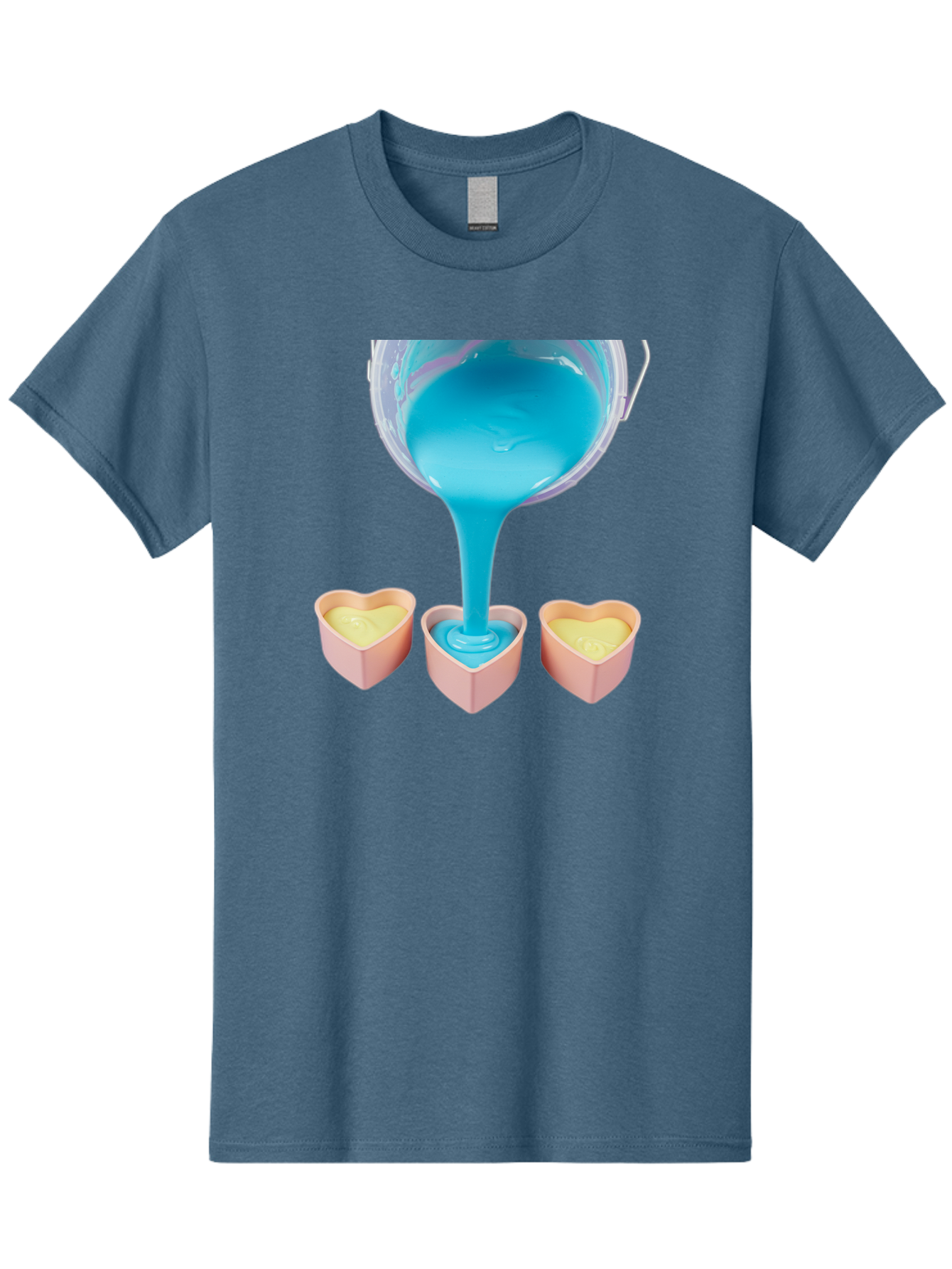 Blue-Slime-Pouring Men'S Graphic Tee, 100% Cotton, Comfortable Casual Summer Wear, Machine Washable, Vintage Camera, Old Camera, Antique Camera, Black Camera, Classic Photography, Photography Equipment, Nostalgic Device, Film Camera, Camera Art Bae897