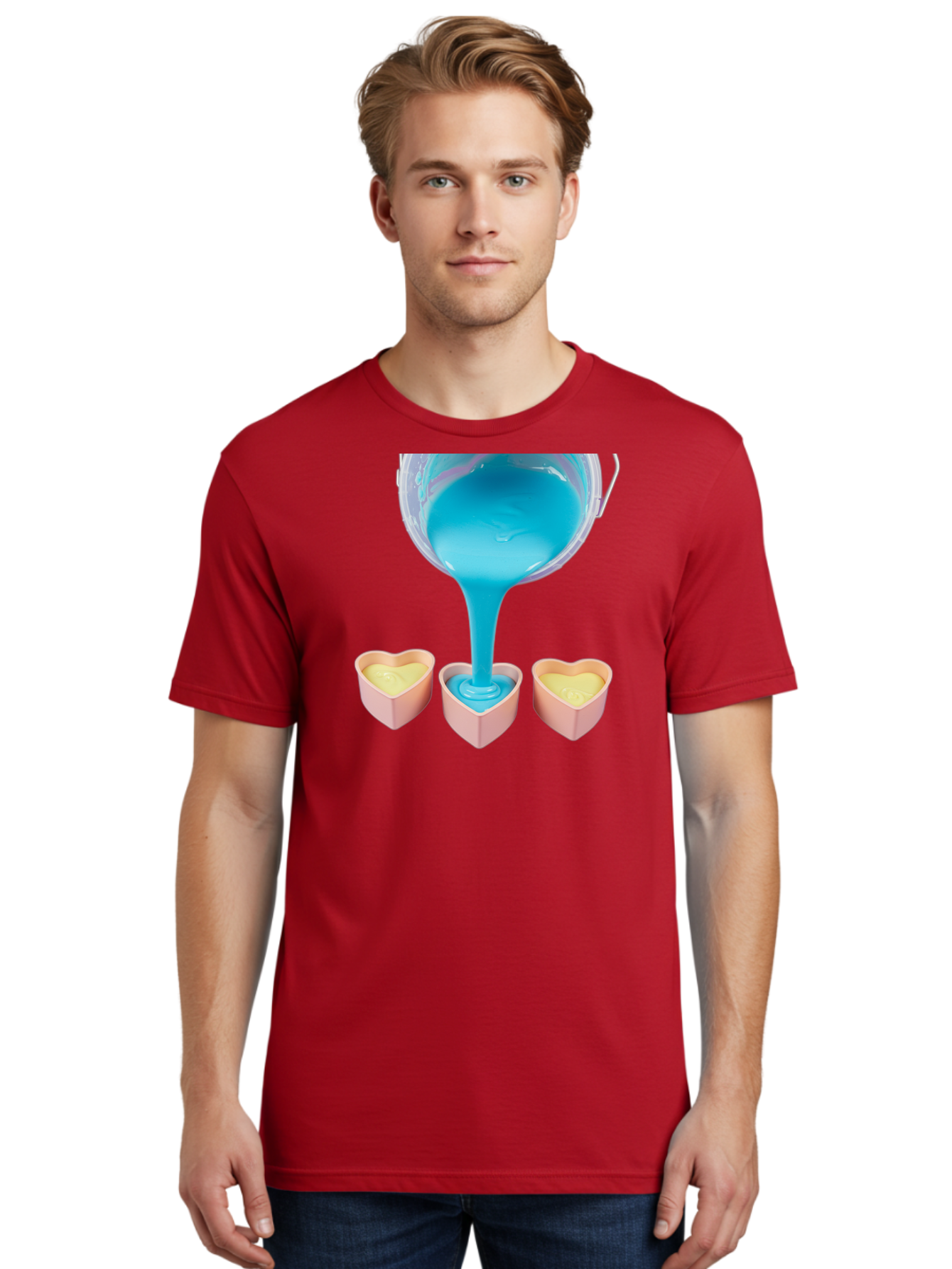 Blue-Slime-Pouring Men'S Graphic Tee, 100% Cotton, Comfortable Casual Summer Wear, Machine Washable, Vintage Camera, Old Camera, Antique Camera, Black Camera, Classic Photography, Photography Equipment, Nostalgic Device, Film Camera, Camera Art Bae897