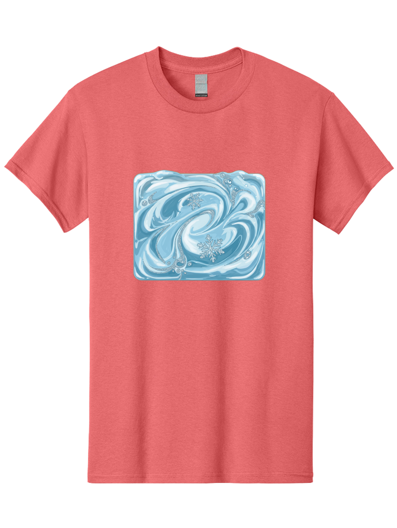 Blue-Swirl-Snowflakes Men'S Graphic Tee, 100% Cotton, Comfortable Casual Summer Wear, Machine Washable, Vintage Camera, Old Camera, Antique Camera, Black Camera, Classic Photography, Photography Equipment, Nostalgic Device, Film Camera, Camera Art Bae898
