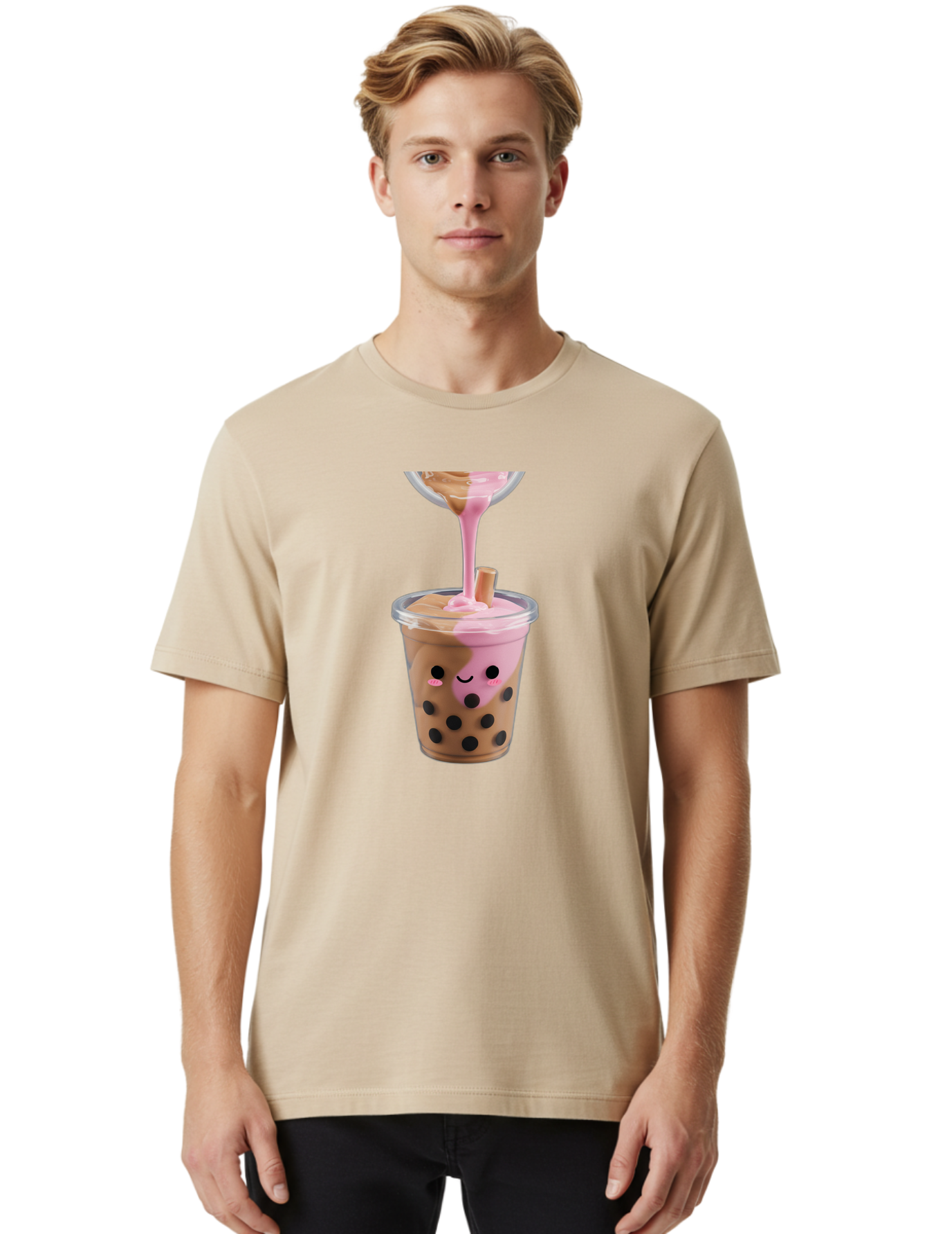 Boba-Tea Men'S Graphic Tee, 100% Cotton, Comfortable Casual Summer Wear, Machine Washable, Vintage Camera, Old Camera, Antique Camera, Black Camera, Classic Photography, Photography Equipment, Nostalgic Device, Film Camera, Camera Art Bae899