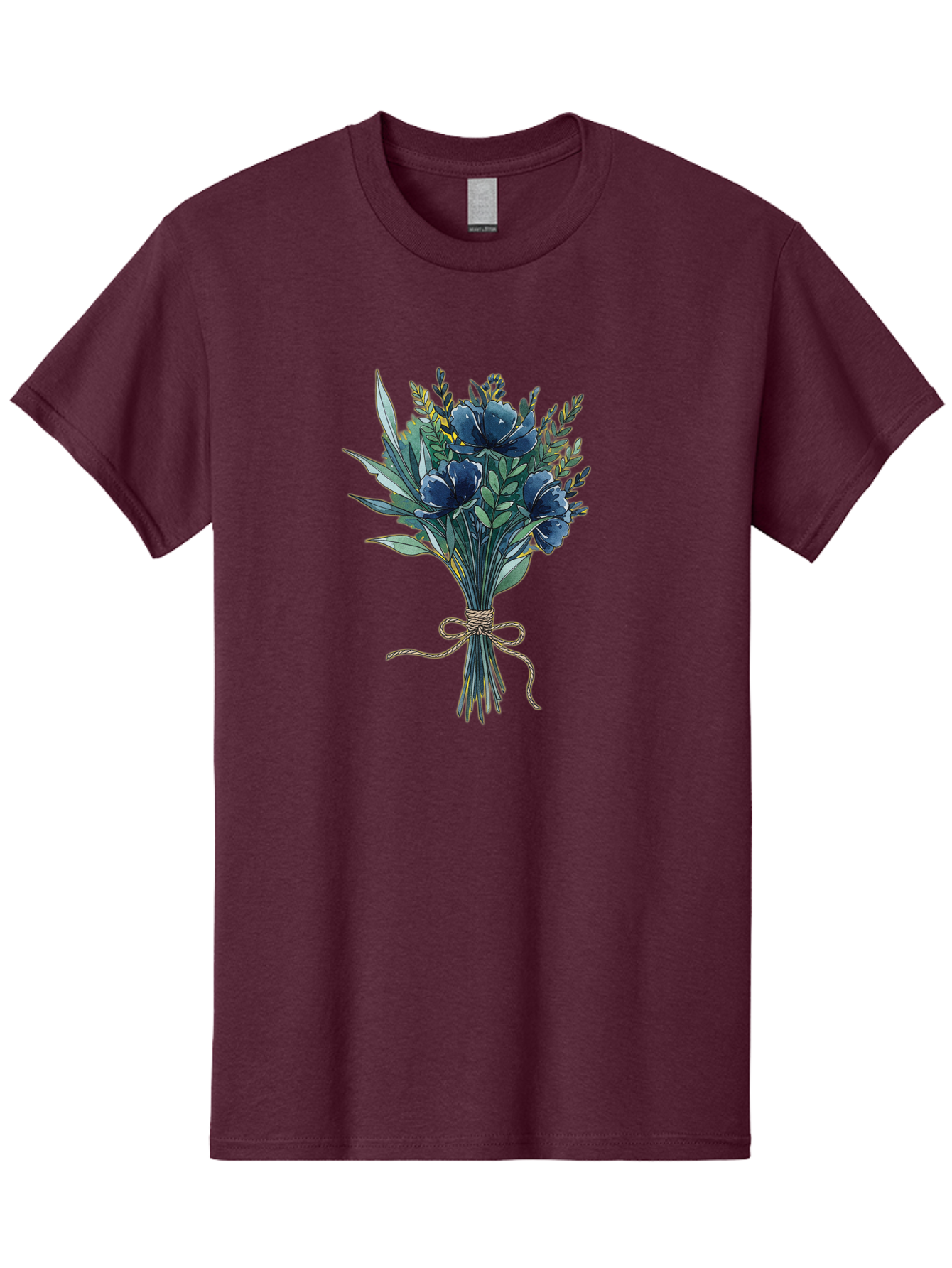 Bouquet-Of-Blue-Flowers Men'S Graphic Tee, 100% Cotton, Comfortable Casual Summer Wear, Machine Washable, Vintage Camera, Old Camera, Antique Camera, Black Camera, Classic Photography, Photography Equipment, Nostalgic Device, Film Camera, Bae901