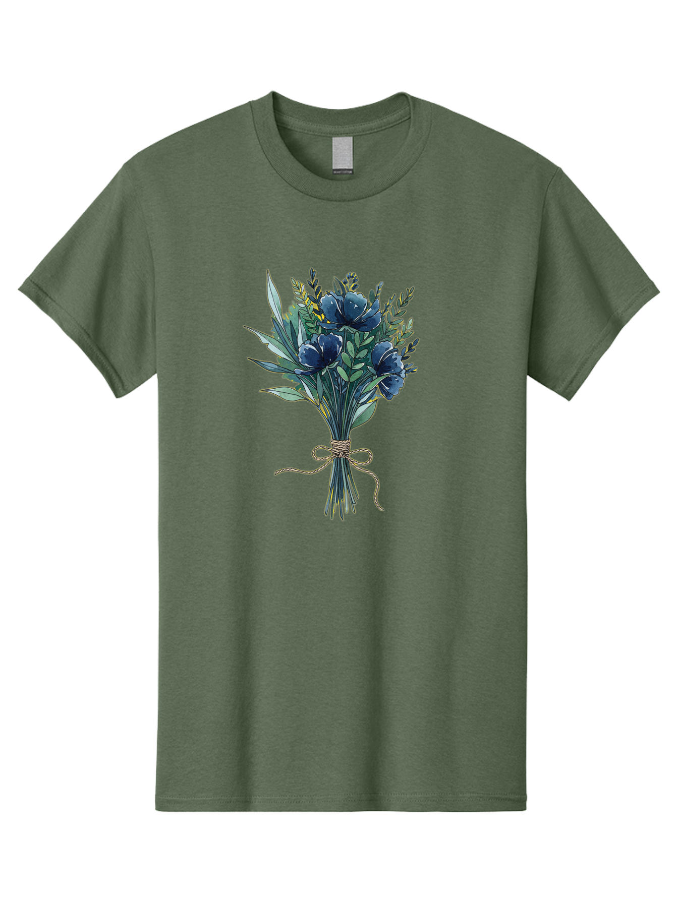 Bouquet-Of-Blue-Flowers Men'S Graphic Tee, 100% Cotton, Comfortable Casual Summer Wear, Machine Washable, Vintage Camera, Old Camera, Antique Camera, Black Camera, Classic Photography, Photography Equipment, Nostalgic Device, Film Camera, Bae901