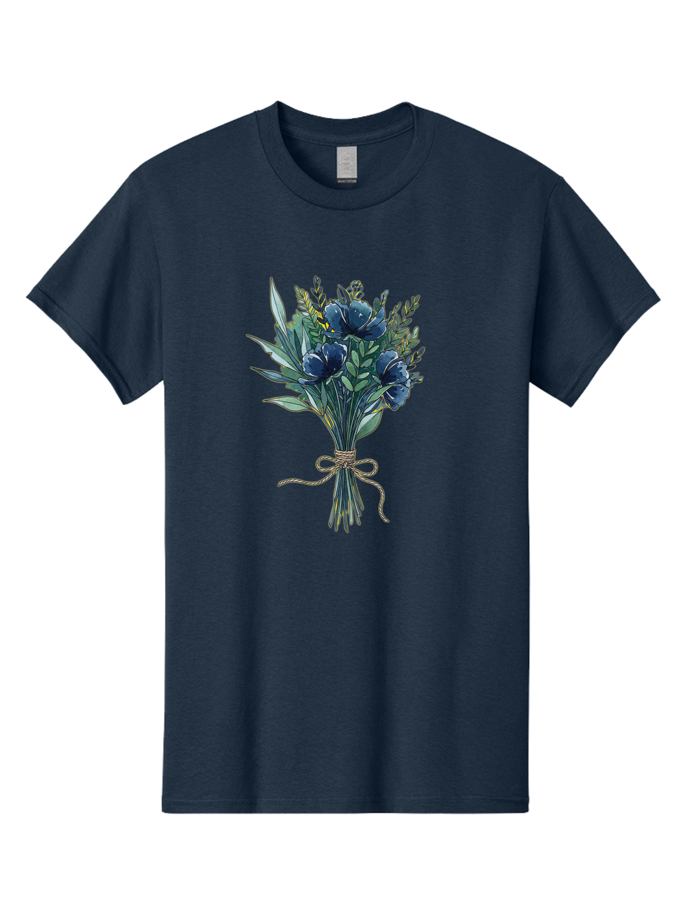 Bouquet-Of-Blue-Flowers Men'S Graphic Tee, 100% Cotton, Comfortable Casual Summer Wear, Machine Washable, Vintage Camera, Old Camera, Antique Camera, Black Camera, Classic Photography, Photography Equipment, Nostalgic Device, Film Camera, Bae901