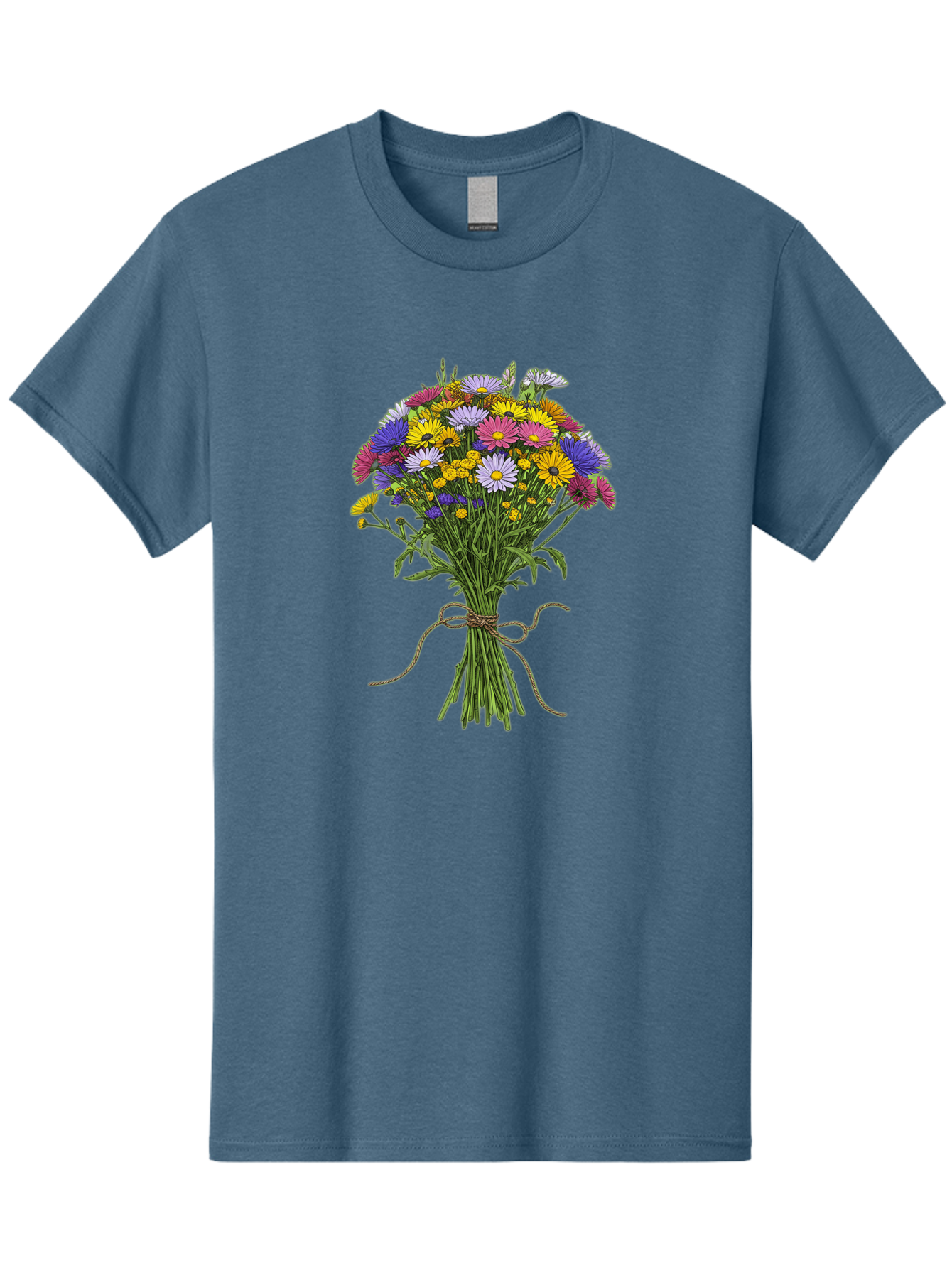 Bouquet-Of-Daisies Men'S Graphic Tee, 100% Cotton, Comfortable Casual Summer Wear, Machine Washable, Vintage Camera, Old Camera, Antique Camera, Black Camera, Classic Photography, Photography Equipment, Nostalgic Device, Film Camera, Bae902
