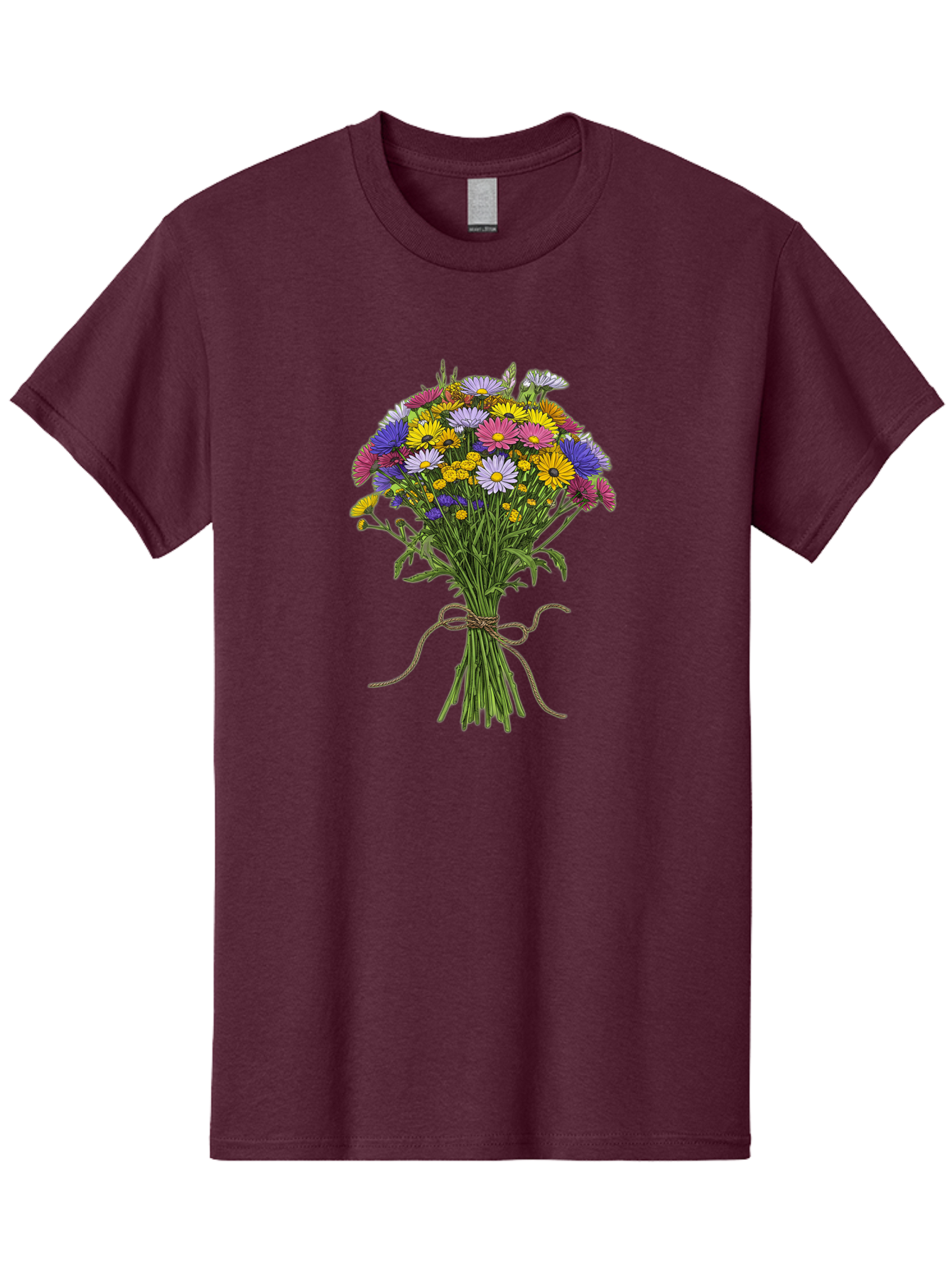 Bouquet-Of-Daisies Men'S Graphic Tee, 100% Cotton, Comfortable Casual Summer Wear, Machine Washable, Vintage Camera, Old Camera, Antique Camera, Black Camera, Classic Photography, Photography Equipment, Nostalgic Device, Film Camera, Bae902