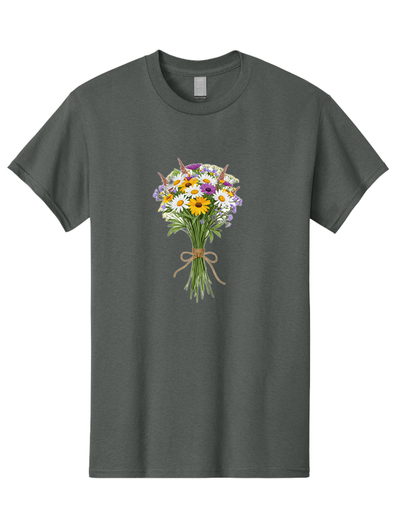 Bouquet-Of-Wildflowers Men'S Graphic Tee, 100% Cotton, Comfortable Casual Summer Wear, Machine Washable, Vintage Camera, Old Camera, Antique Camera, Black Camera, Classic Photography, Photography Equipment, Nostalgic Device, Film Camera, Bae904