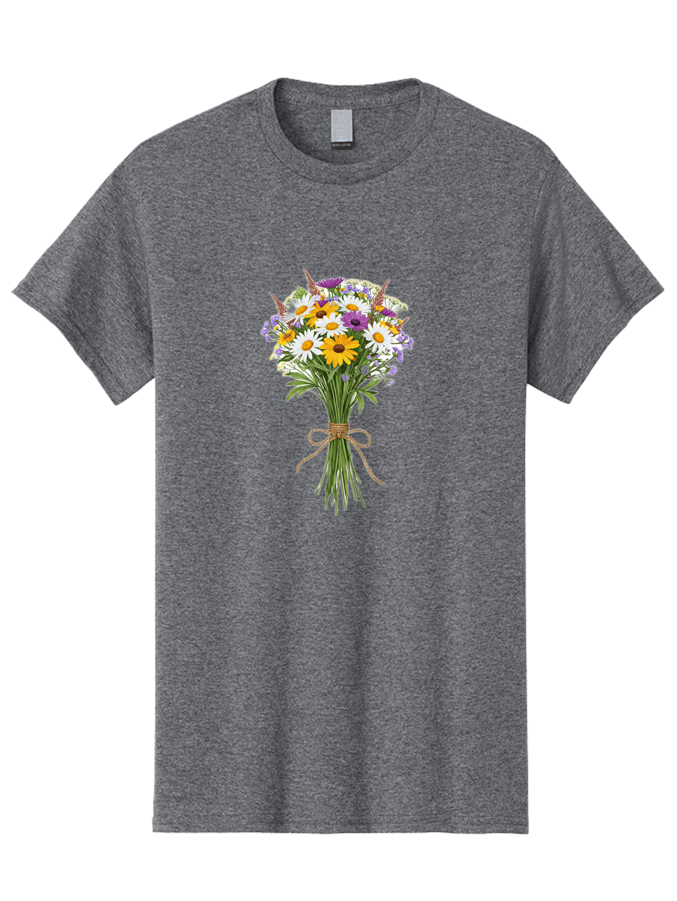Bouquet-Of-Wildflowers Men'S Graphic Tee, 100% Cotton, Comfortable Casual Summer Wear, Machine Washable, Vintage Camera, Old Camera, Antique Camera, Black Camera, Classic Photography, Photography Equipment, Nostalgic Device, Film Camera, Bae904