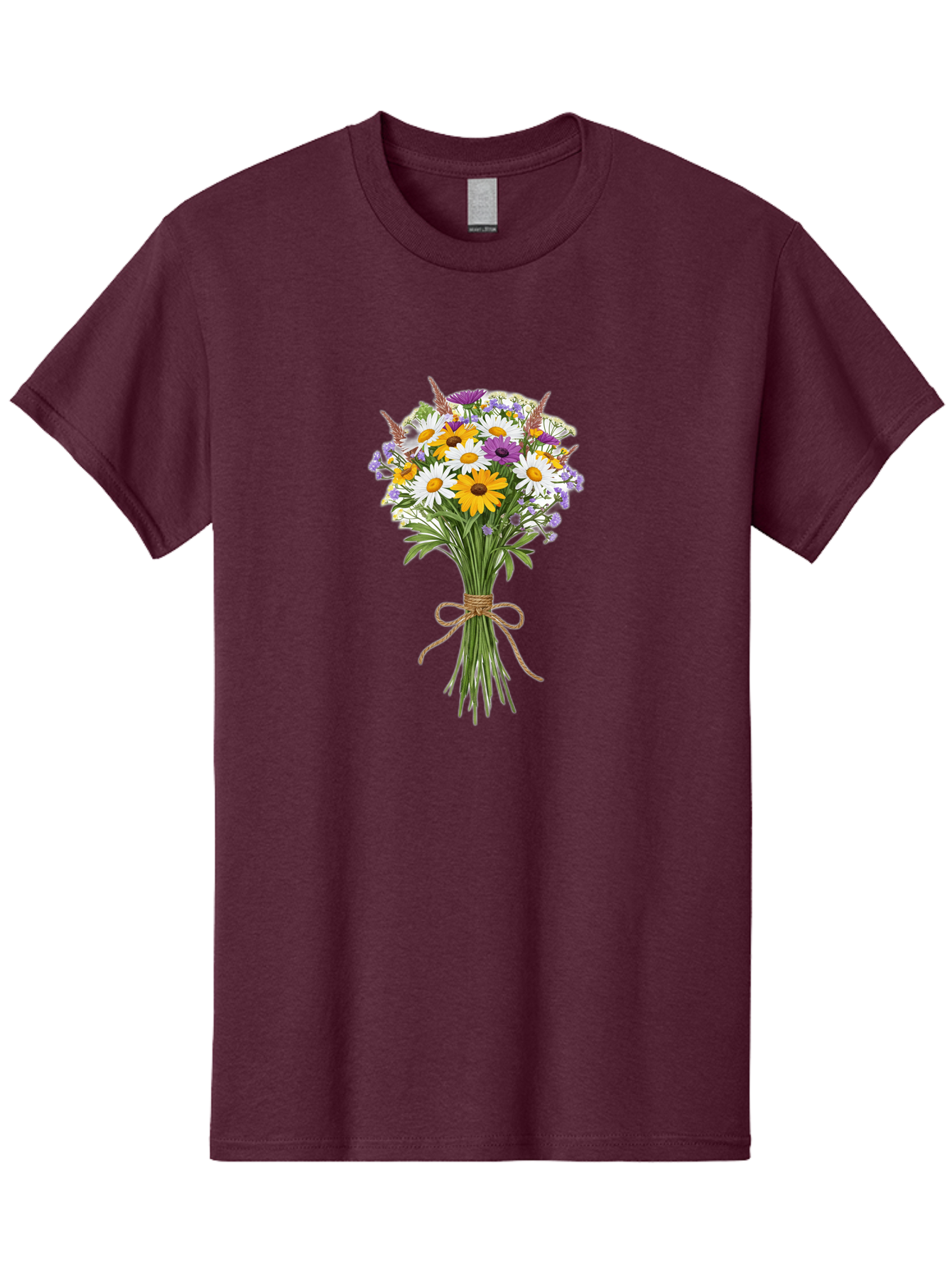 Bouquet-Of-Wildflowers Men'S Graphic Tee, 100% Cotton, Comfortable Casual Summer Wear, Machine Washable, Vintage Camera, Old Camera, Antique Camera, Black Camera, Classic Photography, Photography Equipment, Nostalgic Device, Film Camera, Bae904