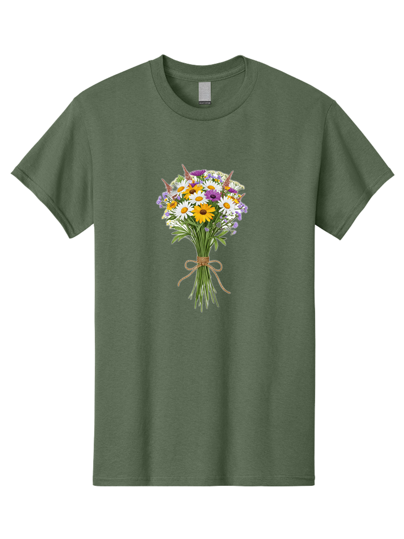 Bouquet-Of-Wildflowers Men'S Graphic Tee, 100% Cotton, Comfortable Casual Summer Wear, Machine Washable, Vintage Camera, Old Camera, Antique Camera, Black Camera, Classic Photography, Photography Equipment, Nostalgic Device, Film Camera, Bae904