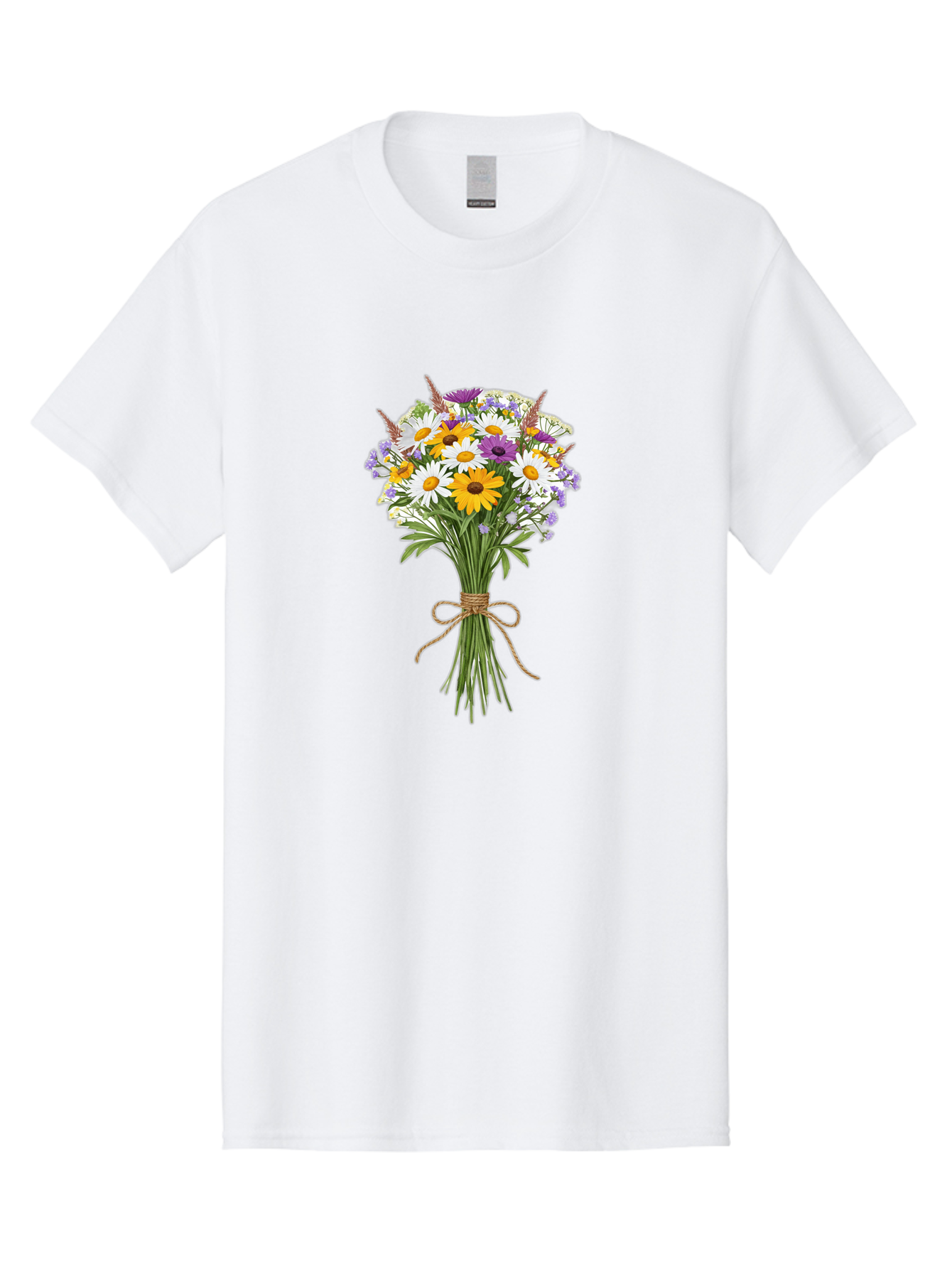 Bouquet-Of-Wildflowers Men'S Graphic Tee, 100% Cotton, Comfortable Casual Summer Wear, Machine Washable, Vintage Camera, Old Camera, Antique Camera, Black Camera, Classic Photography, Photography Equipment, Nostalgic Device, Film Camera, Bae904