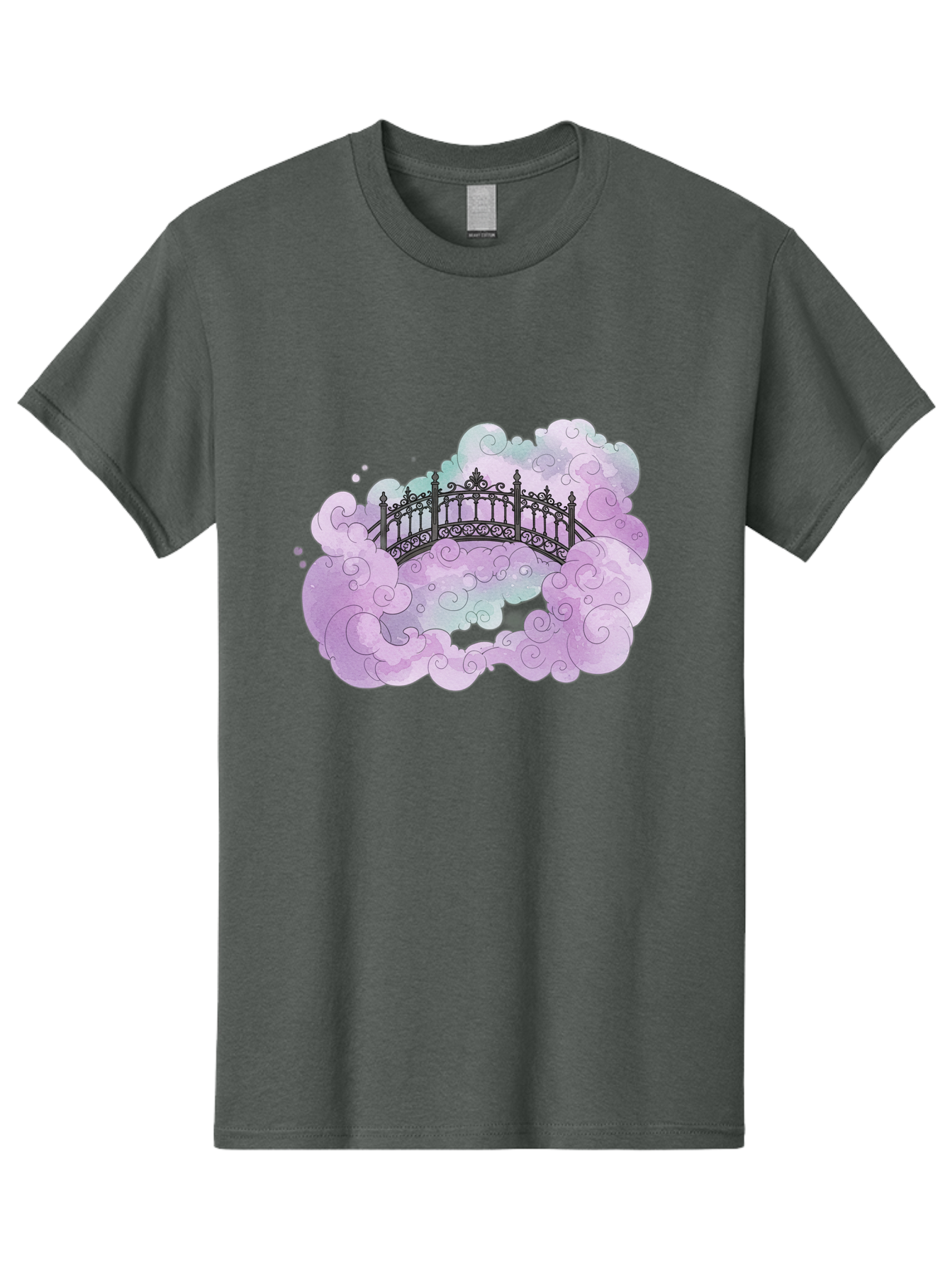 Bridge-In-Clouds Men'S Graphic Tee, 100% Cotton, Comfortable Casual Summer Wear, Machine Washable, Vintage Camera, Old Camera, Antique Camera, Black Camera, Classic Photography, Photography Equipment, Nostalgic Device, Film Camera, Camera Art Bae906