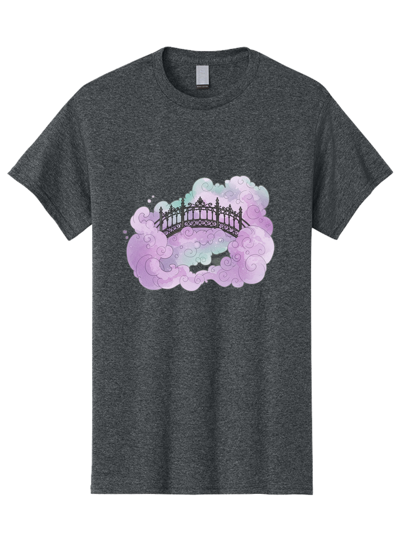 Bridge-In-Clouds Men'S Graphic Tee, 100% Cotton, Comfortable Casual Summer Wear, Machine Washable, Vintage Camera, Old Camera, Antique Camera, Black Camera, Classic Photography, Photography Equipment, Nostalgic Device, Film Camera, Camera Art Bae906