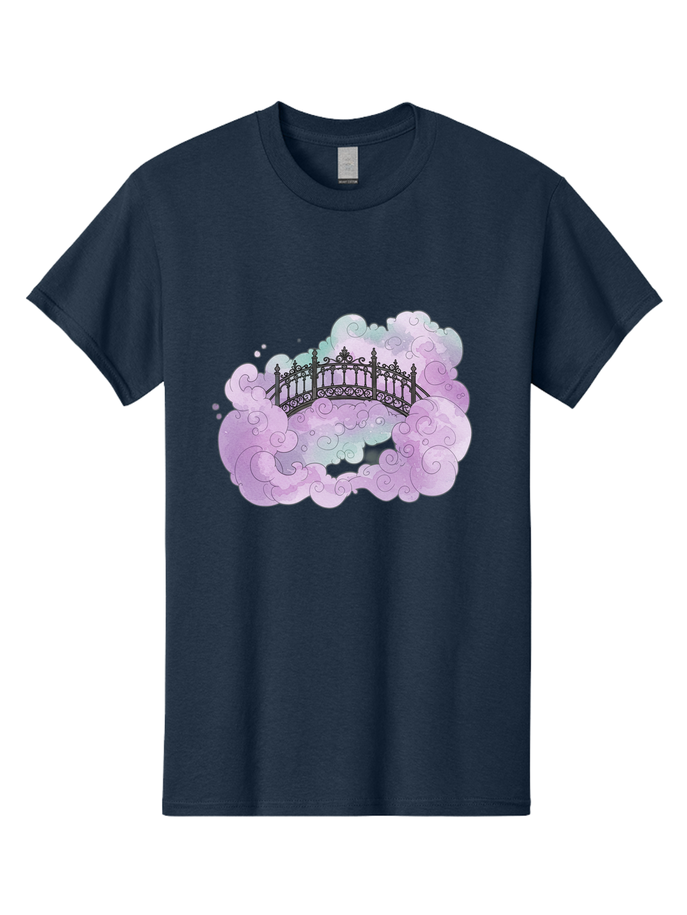 Bridge-In-Clouds Men'S Graphic Tee, 100% Cotton, Comfortable Casual Summer Wear, Machine Washable, Vintage Camera, Old Camera, Antique Camera, Black Camera, Classic Photography, Photography Equipment, Nostalgic Device, Film Camera, Camera Art Bae906