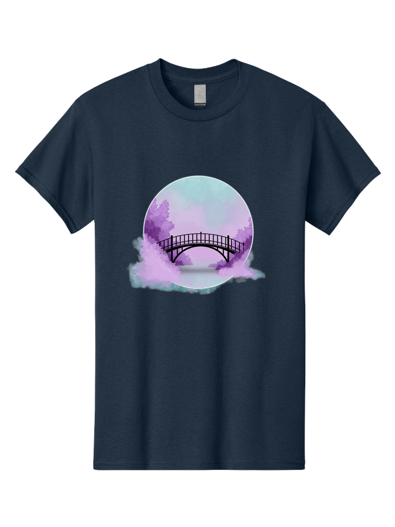 Bridge Men'S Graphic Tee, 100% Cotton, Comfortable Casual Summer Wear, Machine Washable, Vintage Camera, Old Camera, Antique Camera, Black Camera, Classic Photography, Photography Equipment, Nostalgic Device, Film Camera, Camera Art Bae907