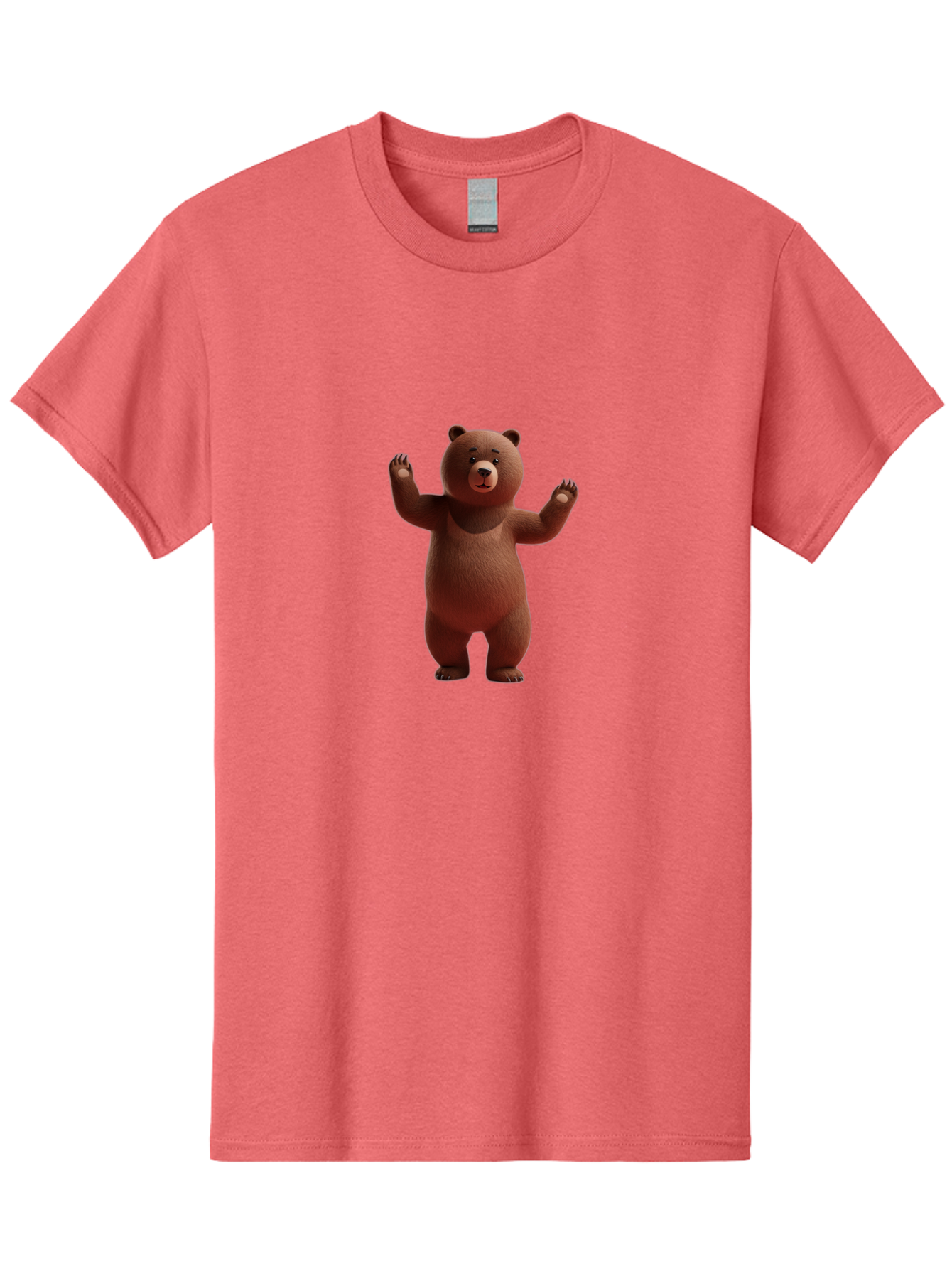 Brown-Bear-1 Men'S Graphic Tee, 100% Cotton, Comfortable Casual Summer Wear, Machine Washable, Vintage Camera, Old Camera, Antique Camera, Black Camera, Classic Photography, Photography Equipment, Nostalgic Device, Film Camera, Camera Art Bae908