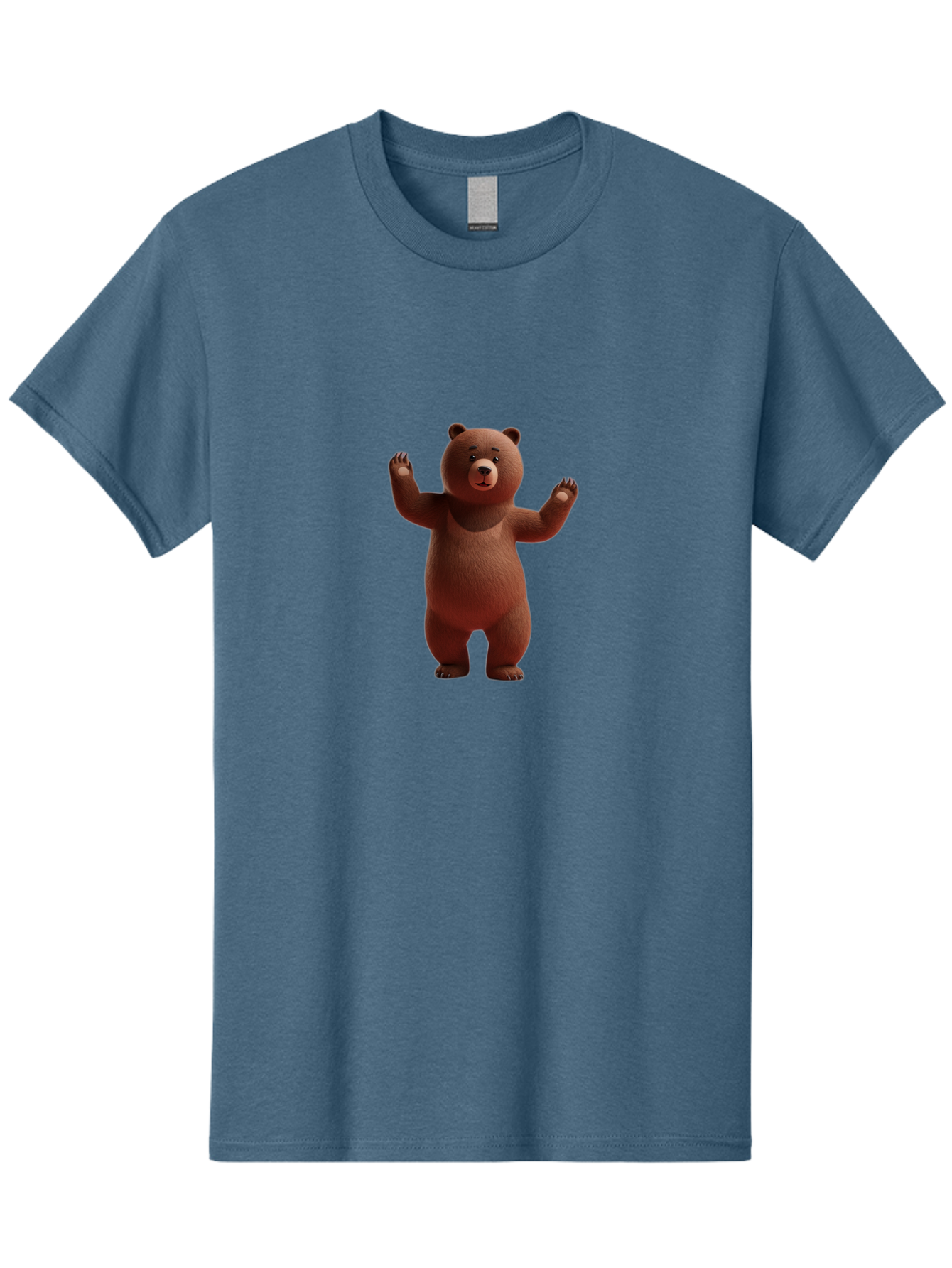 Brown-Bear-1 Men'S Graphic Tee, 100% Cotton, Comfortable Casual Summer Wear, Machine Washable, Vintage Camera, Old Camera, Antique Camera, Black Camera, Classic Photography, Photography Equipment, Nostalgic Device, Film Camera, Camera Art Bae908