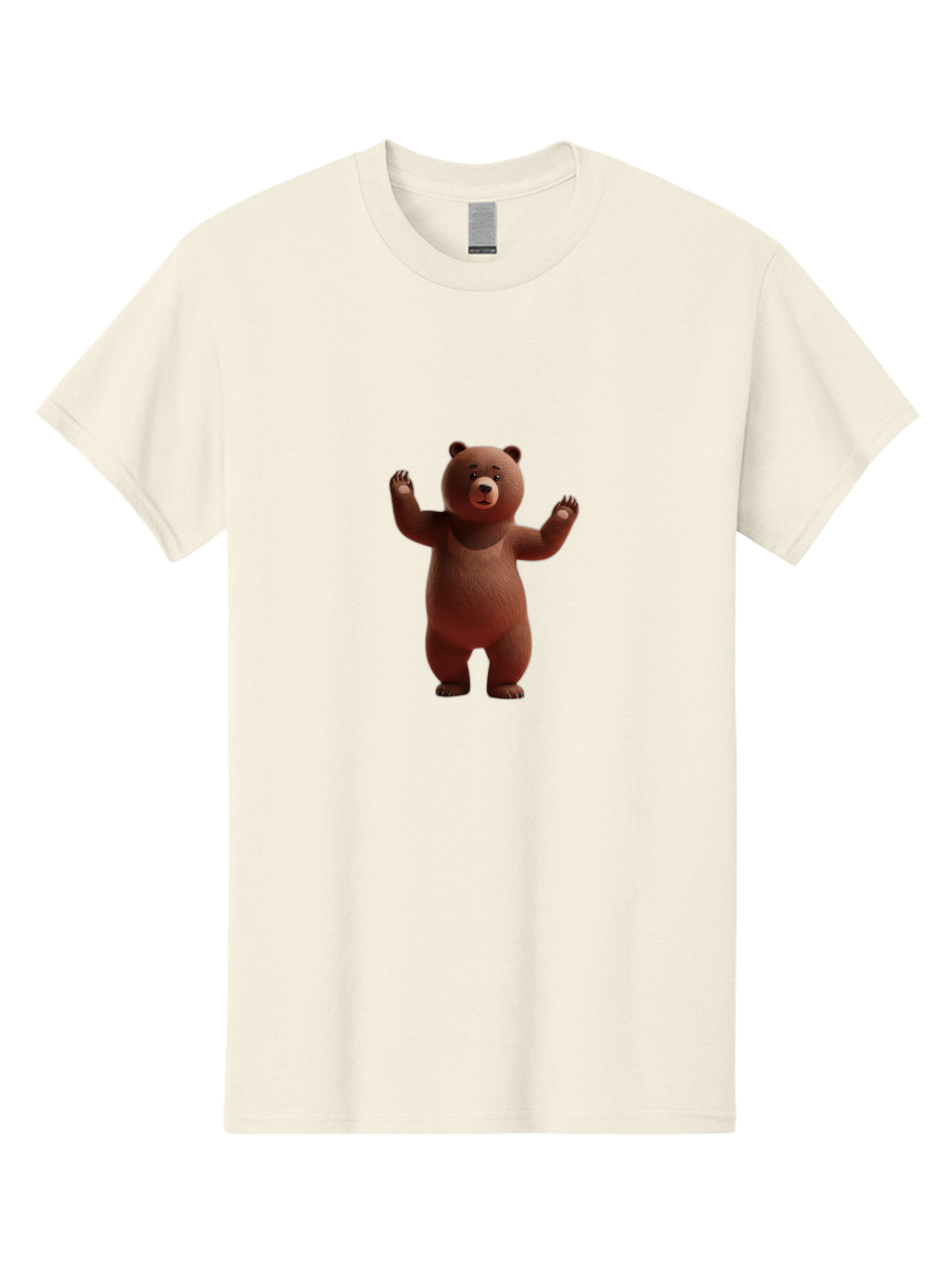 Brown-Bear-1 Men'S Graphic Tee, 100% Cotton, Comfortable Casual Summer Wear, Machine Washable, Vintage Camera, Old Camera, Antique Camera, Black Camera, Classic Photography, Photography Equipment, Nostalgic Device, Film Camera, Camera Art Bae908