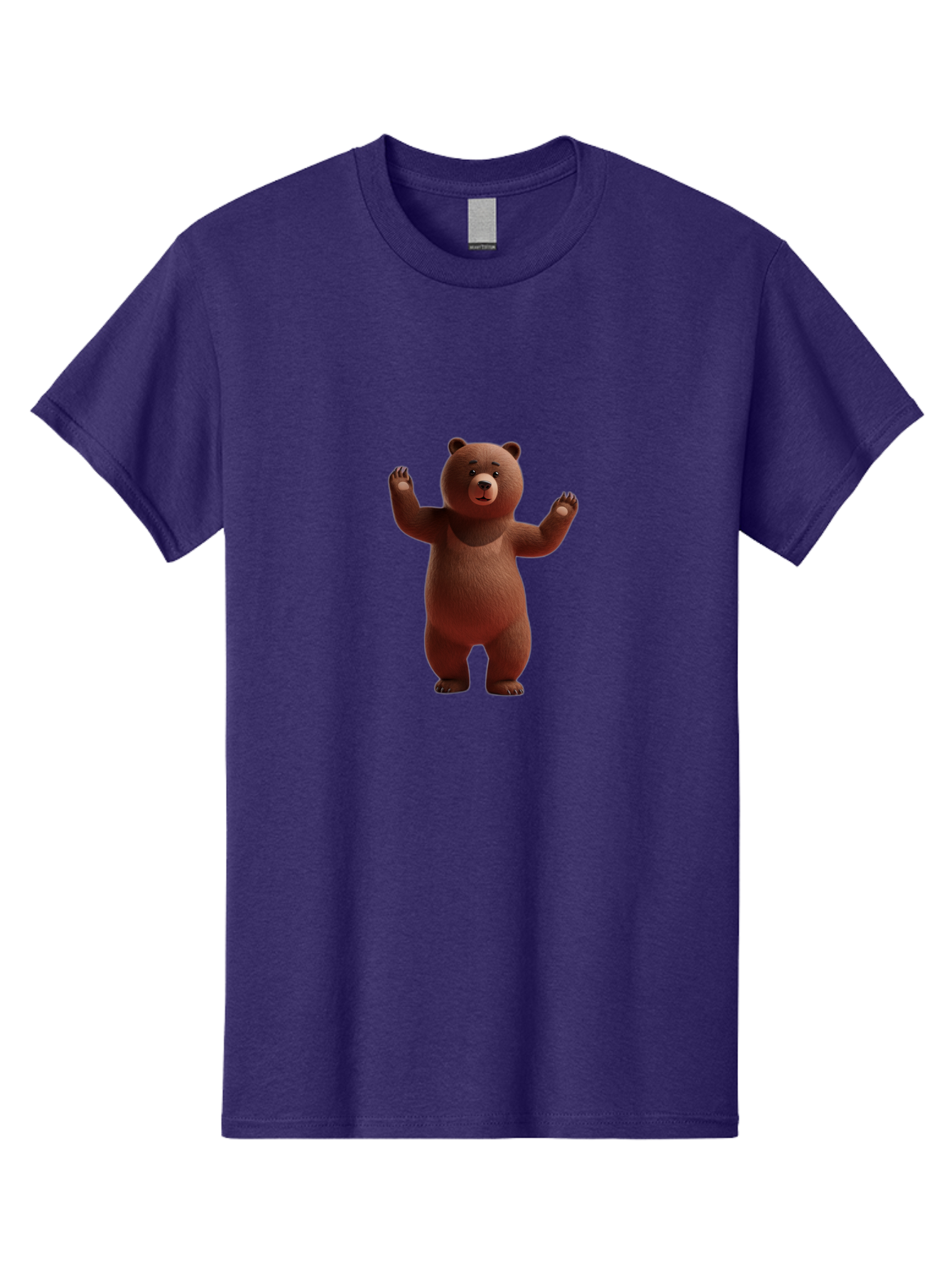Brown-Bear-1 Men'S Graphic Tee, 100% Cotton, Comfortable Casual Summer Wear, Machine Washable, Vintage Camera, Old Camera, Antique Camera, Black Camera, Classic Photography, Photography Equipment, Nostalgic Device, Film Camera, Camera Art Bae908