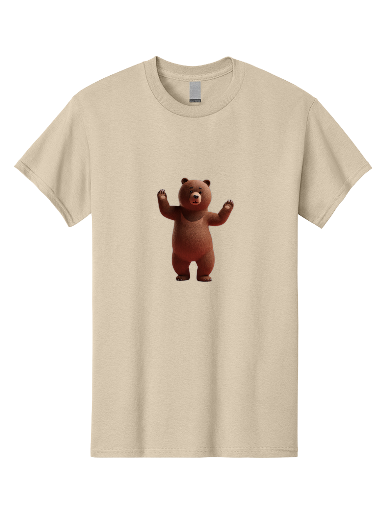Brown-Bear-1 Men'S Graphic Tee, 100% Cotton, Comfortable Casual Summer Wear, Machine Washable, Vintage Camera, Old Camera, Antique Camera, Black Camera, Classic Photography, Photography Equipment, Nostalgic Device, Film Camera, Camera Art Bae908