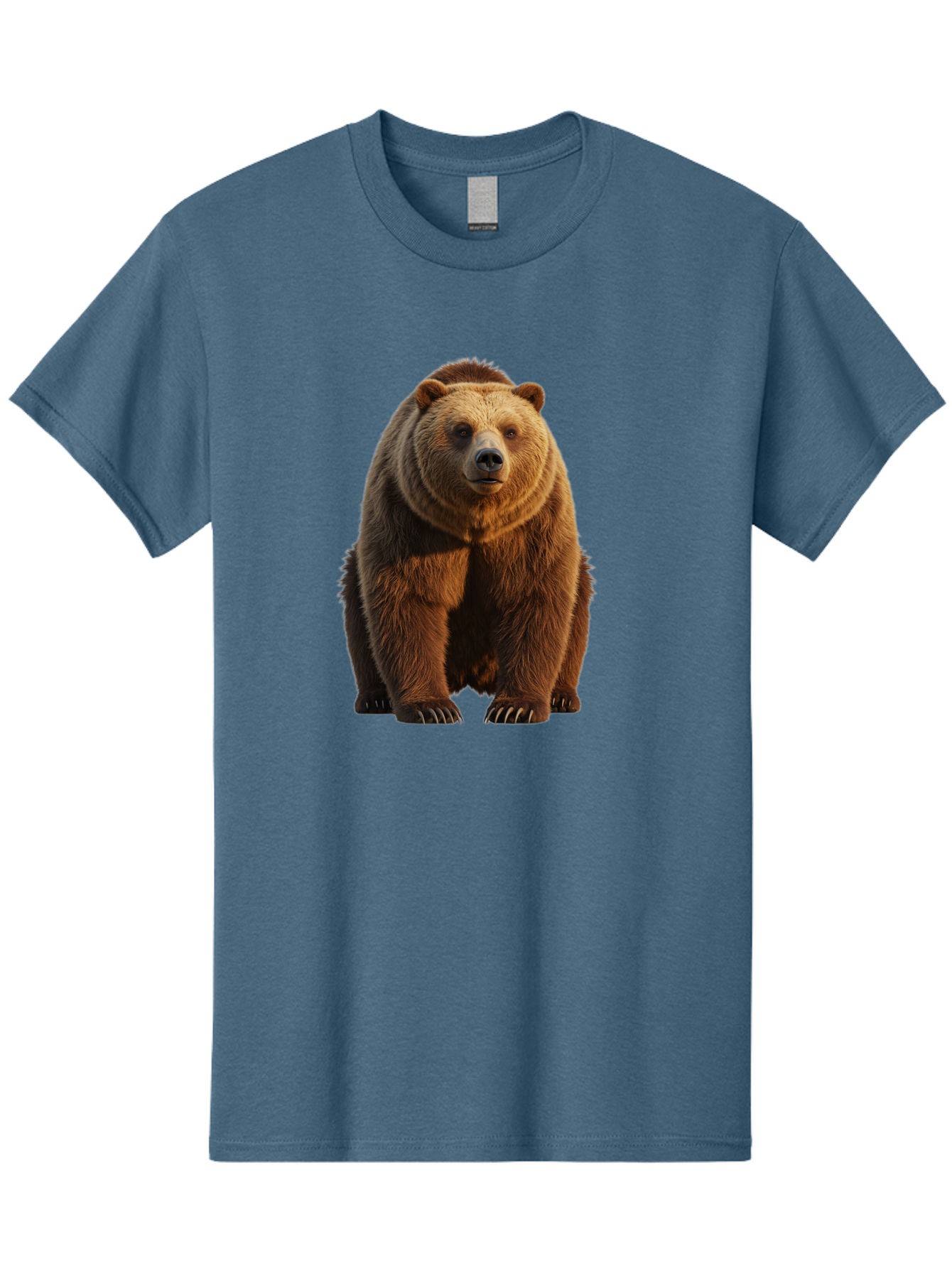 Brown-Bear-2 Men'S Graphic Tee, 100% Cotton, Comfortable Casual Summer Wear, Machine Washable, Vintage Camera, Old Camera, Antique Camera, Black Camera, Classic Photography, Photography Equipment, Nostalgic Device, Film Camera, Camera Art Bae909