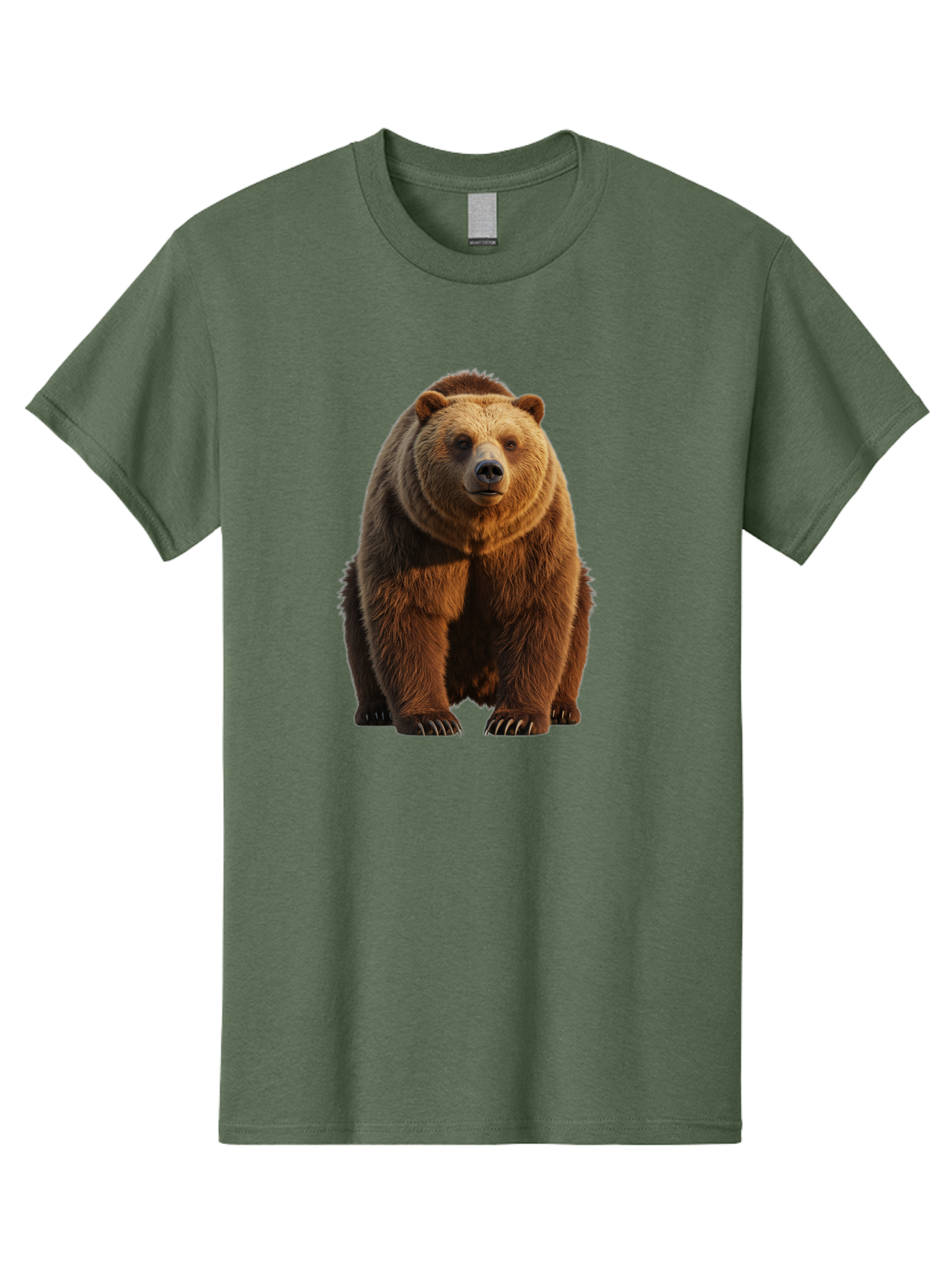 Brown-Bear-2 Men'S Graphic Tee, 100% Cotton, Comfortable Casual Summer Wear, Machine Washable, Vintage Camera, Old Camera, Antique Camera, Black Camera, Classic Photography, Photography Equipment, Nostalgic Device, Film Camera, Camera Art Bae909