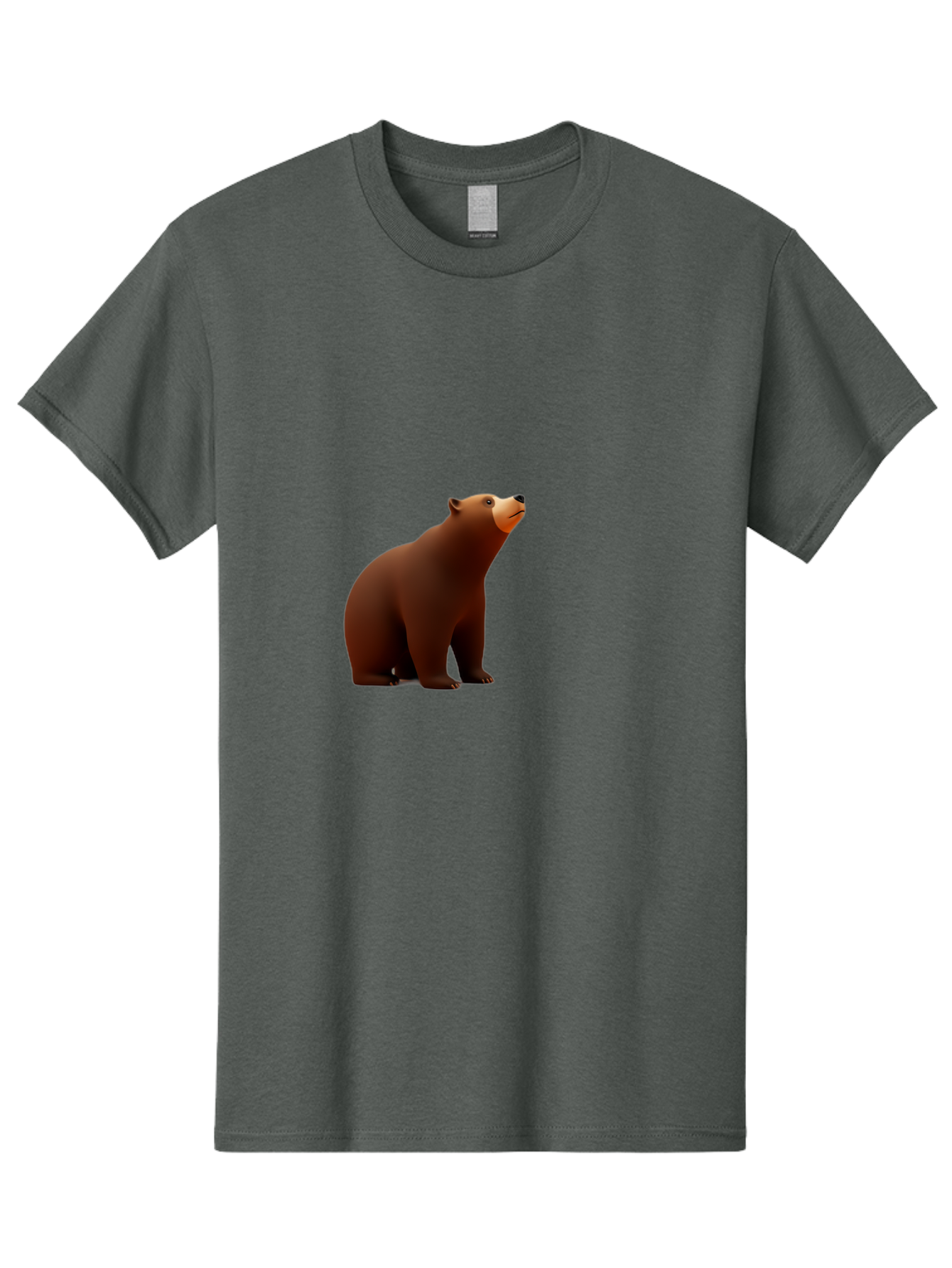Brown-Bear-3 Men'S Graphic Tee, 100% Cotton, Comfortable Casual Summer Wear, Machine Washable, Vintage Camera, Old Camera, Antique Camera, Black Camera, Classic Photography, Photography Equipment, Nostalgic Device, Film Camera, Camera Art Bae910