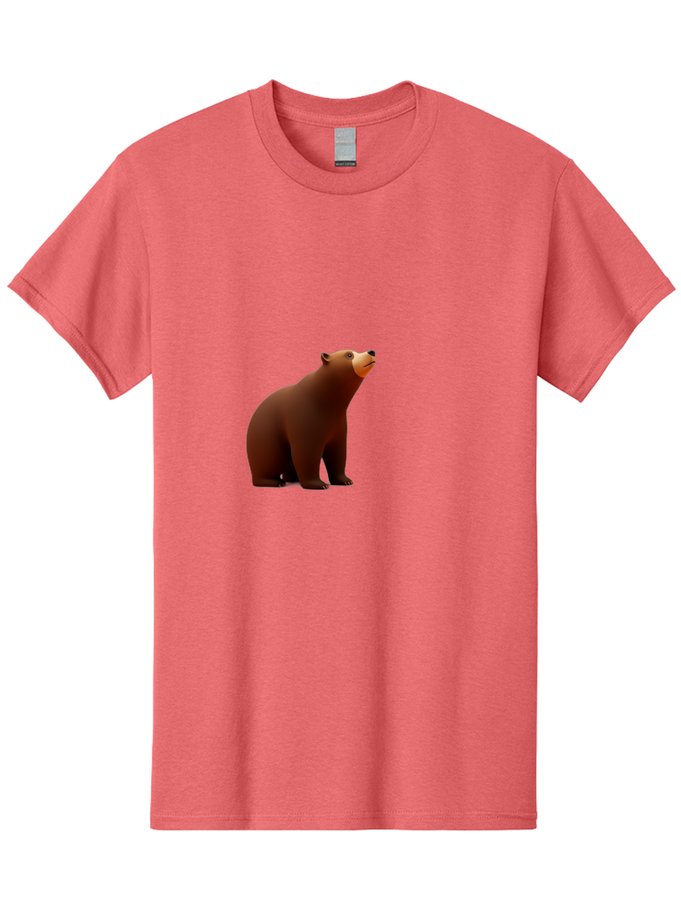 Brown-Bear-3 Men'S Graphic Tee, 100% Cotton, Comfortable Casual Summer Wear, Machine Washable, Vintage Camera, Old Camera, Antique Camera, Black Camera, Classic Photography, Photography Equipment, Nostalgic Device, Film Camera, Camera Art Bae910