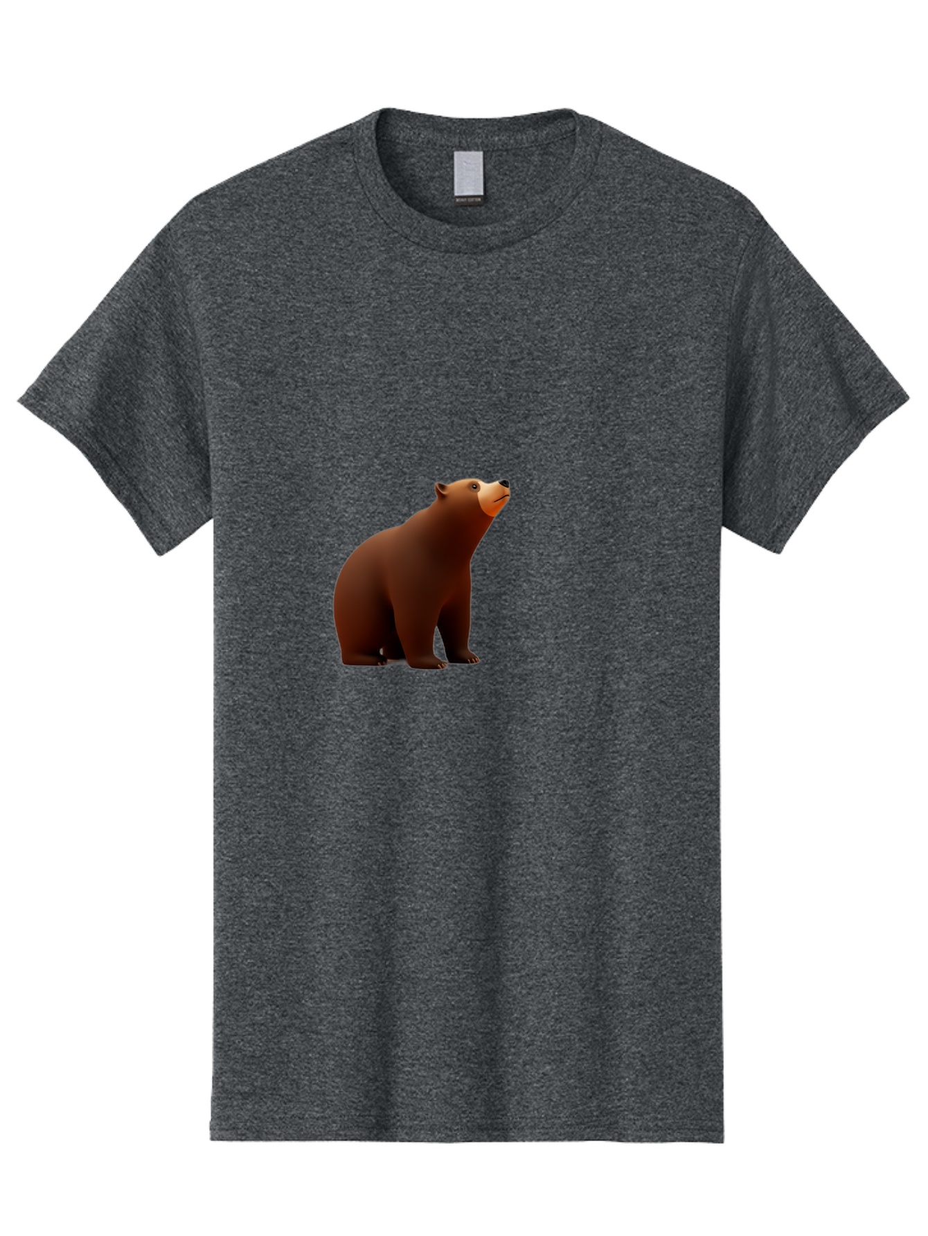 Brown-Bear-3 Men'S Graphic Tee, 100% Cotton, Comfortable Casual Summer Wear, Machine Washable, Vintage Camera, Old Camera, Antique Camera, Black Camera, Classic Photography, Photography Equipment, Nostalgic Device, Film Camera, Camera Art Bae910