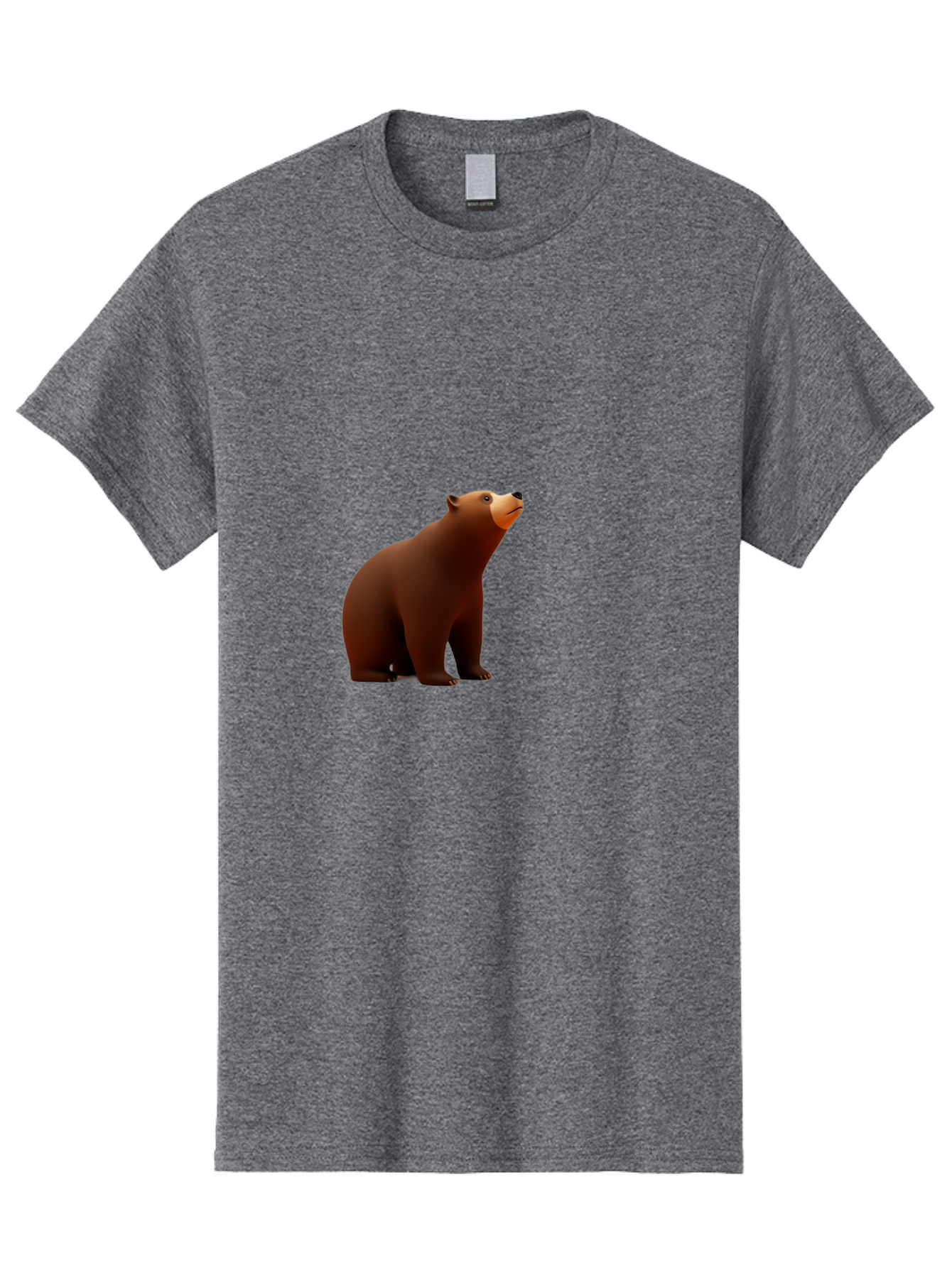 Brown-Bear-3 Men'S Graphic Tee, 100% Cotton, Comfortable Casual Summer Wear, Machine Washable, Vintage Camera, Old Camera, Antique Camera, Black Camera, Classic Photography, Photography Equipment, Nostalgic Device, Film Camera, Camera Art Bae910