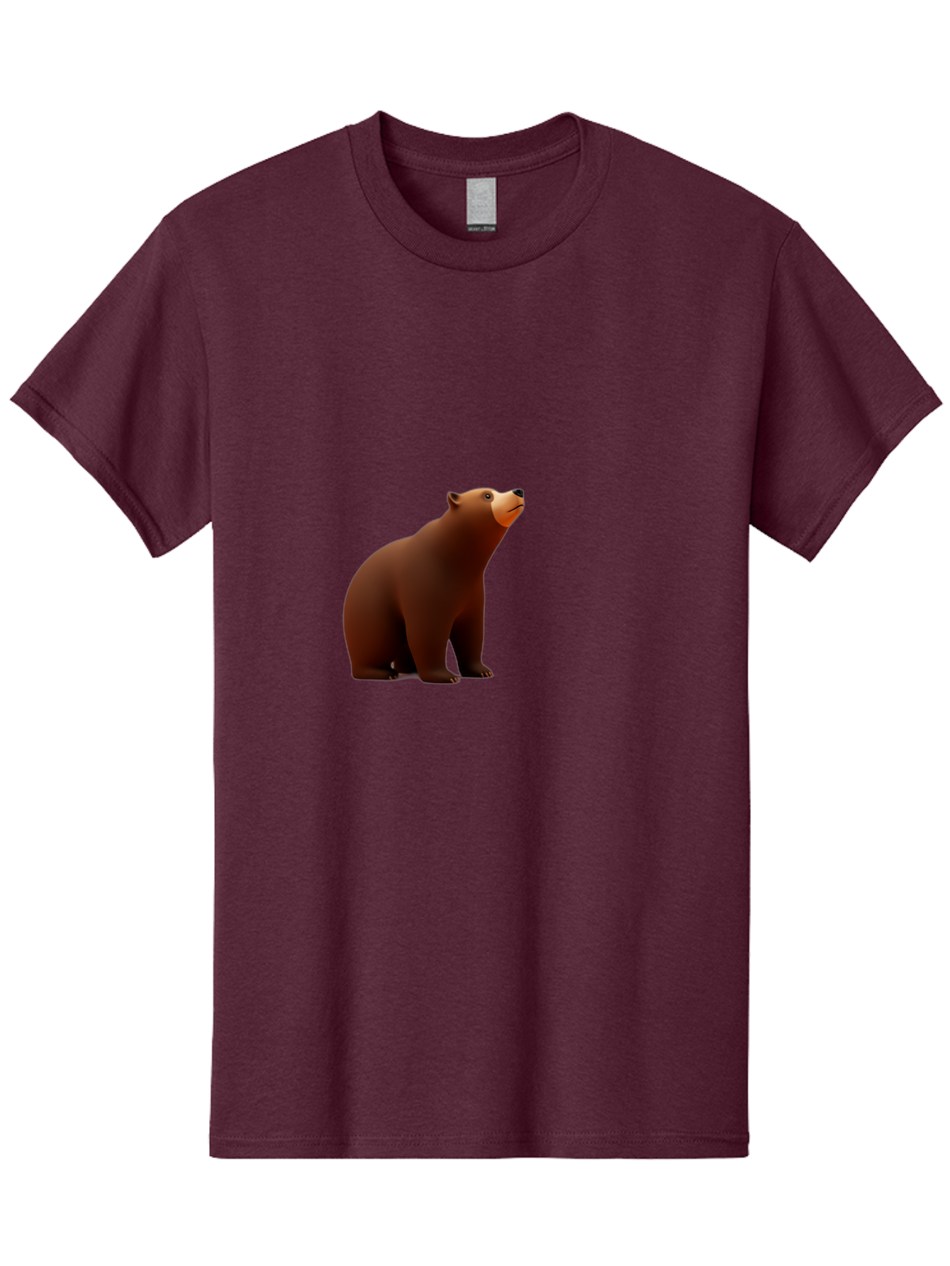 Brown-Bear-3 Men'S Graphic Tee, 100% Cotton, Comfortable Casual Summer Wear, Machine Washable, Vintage Camera, Old Camera, Antique Camera, Black Camera, Classic Photography, Photography Equipment, Nostalgic Device, Film Camera, Camera Art Bae910