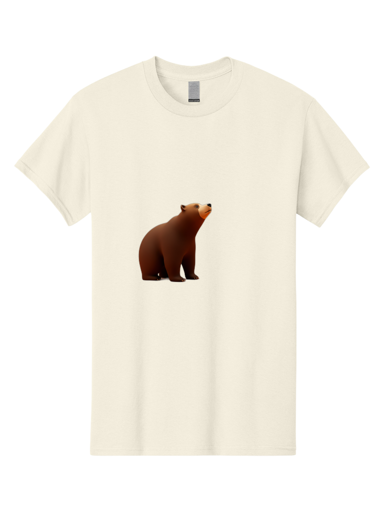 Brown-Bear-3 Men'S Graphic Tee, 100% Cotton, Comfortable Casual Summer Wear, Machine Washable, Vintage Camera, Old Camera, Antique Camera, Black Camera, Classic Photography, Photography Equipment, Nostalgic Device, Film Camera, Camera Art Bae910