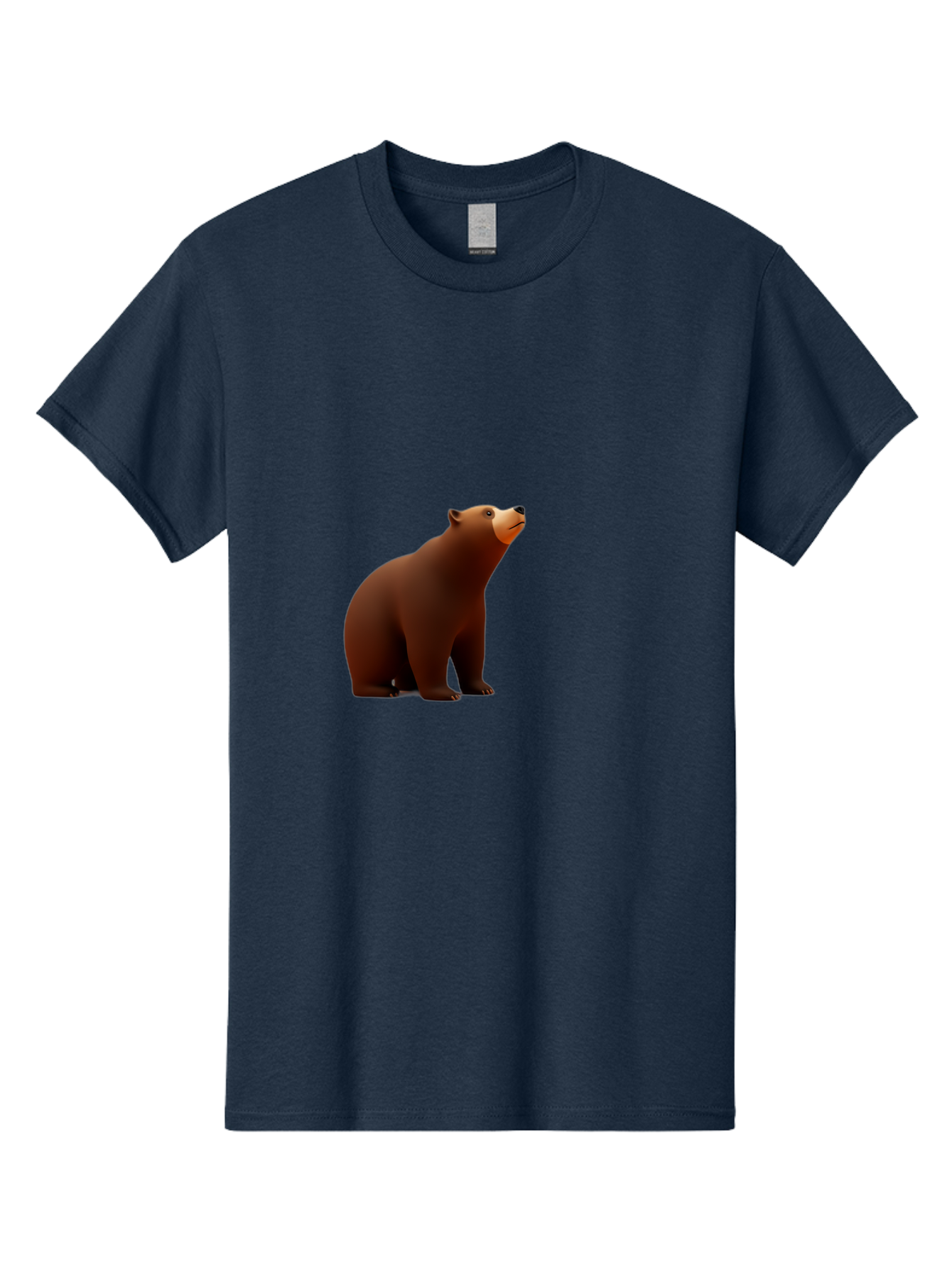 Brown-Bear-3 Men'S Graphic Tee, 100% Cotton, Comfortable Casual Summer Wear, Machine Washable, Vintage Camera, Old Camera, Antique Camera, Black Camera, Classic Photography, Photography Equipment, Nostalgic Device, Film Camera, Camera Art Bae910