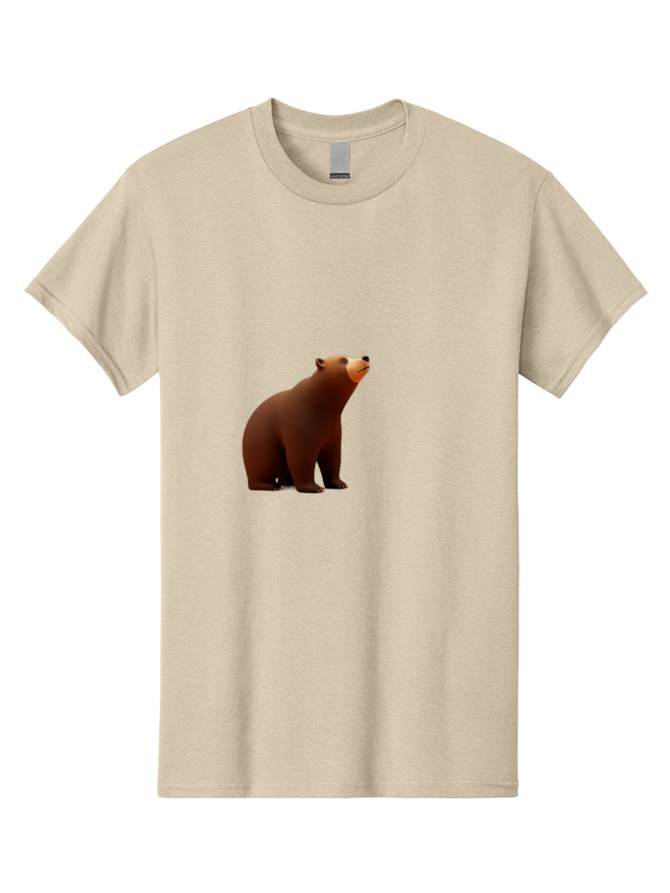 Brown-Bear-3 Men'S Graphic Tee, 100% Cotton, Comfortable Casual Summer Wear, Machine Washable, Vintage Camera, Old Camera, Antique Camera, Black Camera, Classic Photography, Photography Equipment, Nostalgic Device, Film Camera, Camera Art Bae910