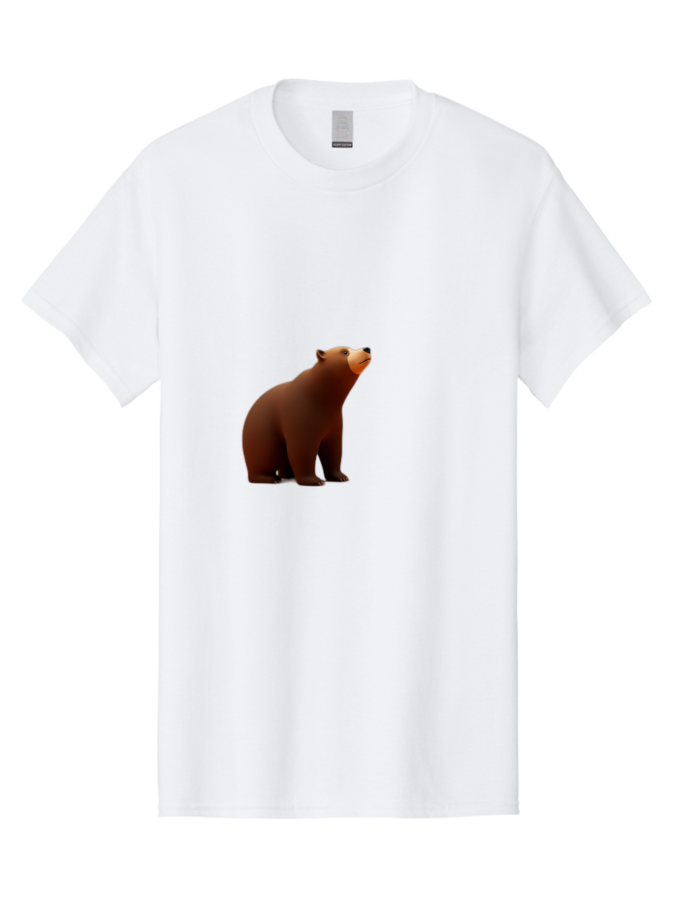 Brown-Bear-3 Men'S Graphic Tee, 100% Cotton, Comfortable Casual Summer Wear, Machine Washable, Vintage Camera, Old Camera, Antique Camera, Black Camera, Classic Photography, Photography Equipment, Nostalgic Device, Film Camera, Camera Art Bae910