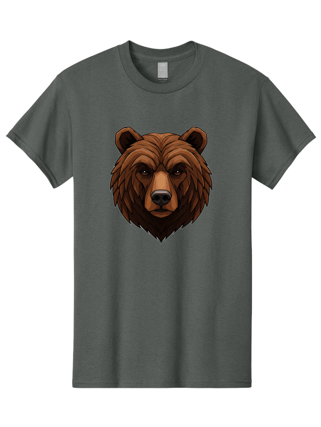 Brown-Bear-4 Men'S Graphic Tee, 100% Cotton, Comfortable Casual Summer Wear, Machine Washable, Vintage Camera, Old Camera, Antique Camera, Black Camera, Classic Photography, Photography Equipment, Nostalgic Device, Film Camera, Camera Art Bae911