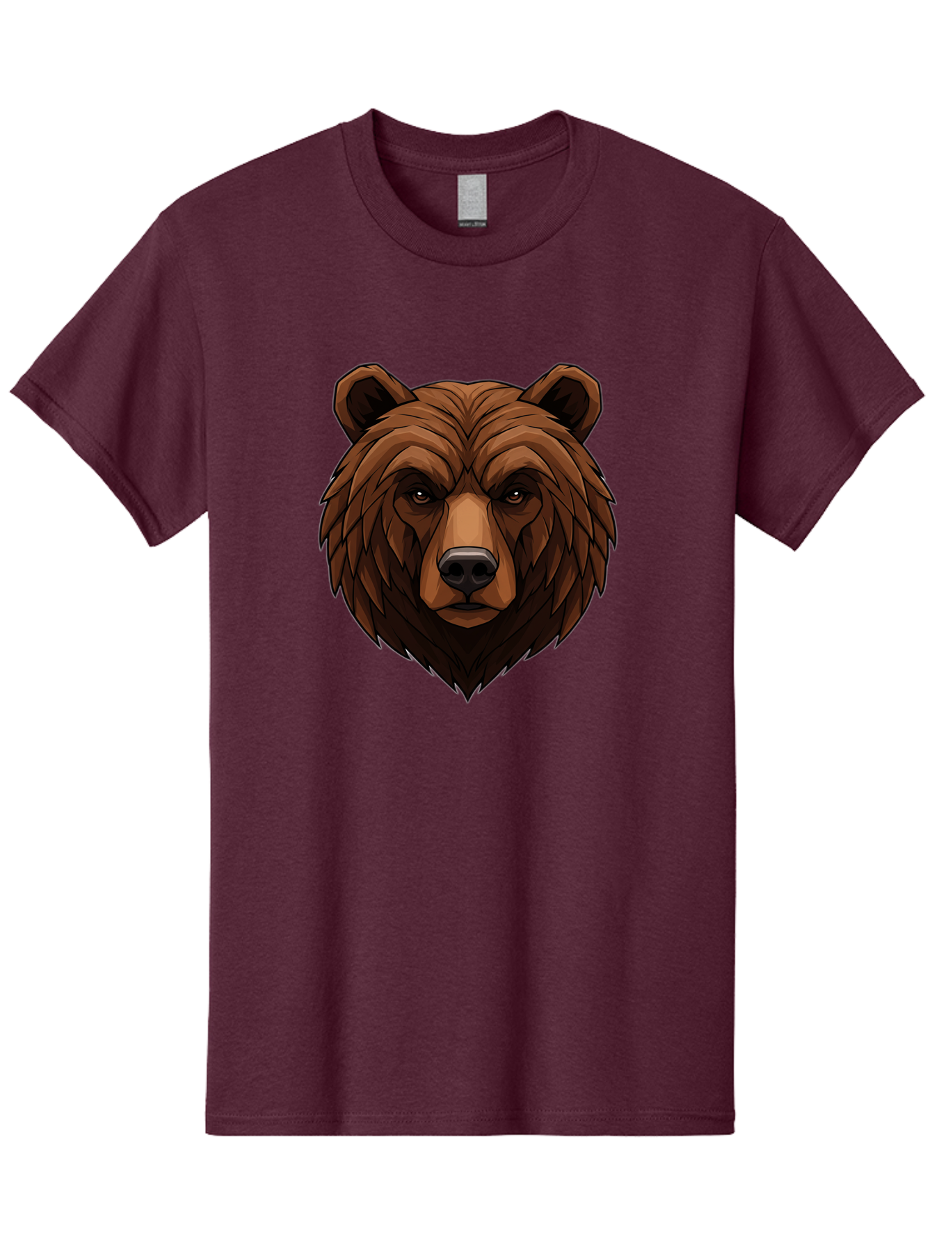 Brown-Bear-4 Men'S Graphic Tee, 100% Cotton, Comfortable Casual Summer Wear, Machine Washable, Vintage Camera, Old Camera, Antique Camera, Black Camera, Classic Photography, Photography Equipment, Nostalgic Device, Film Camera, Camera Art Bae911