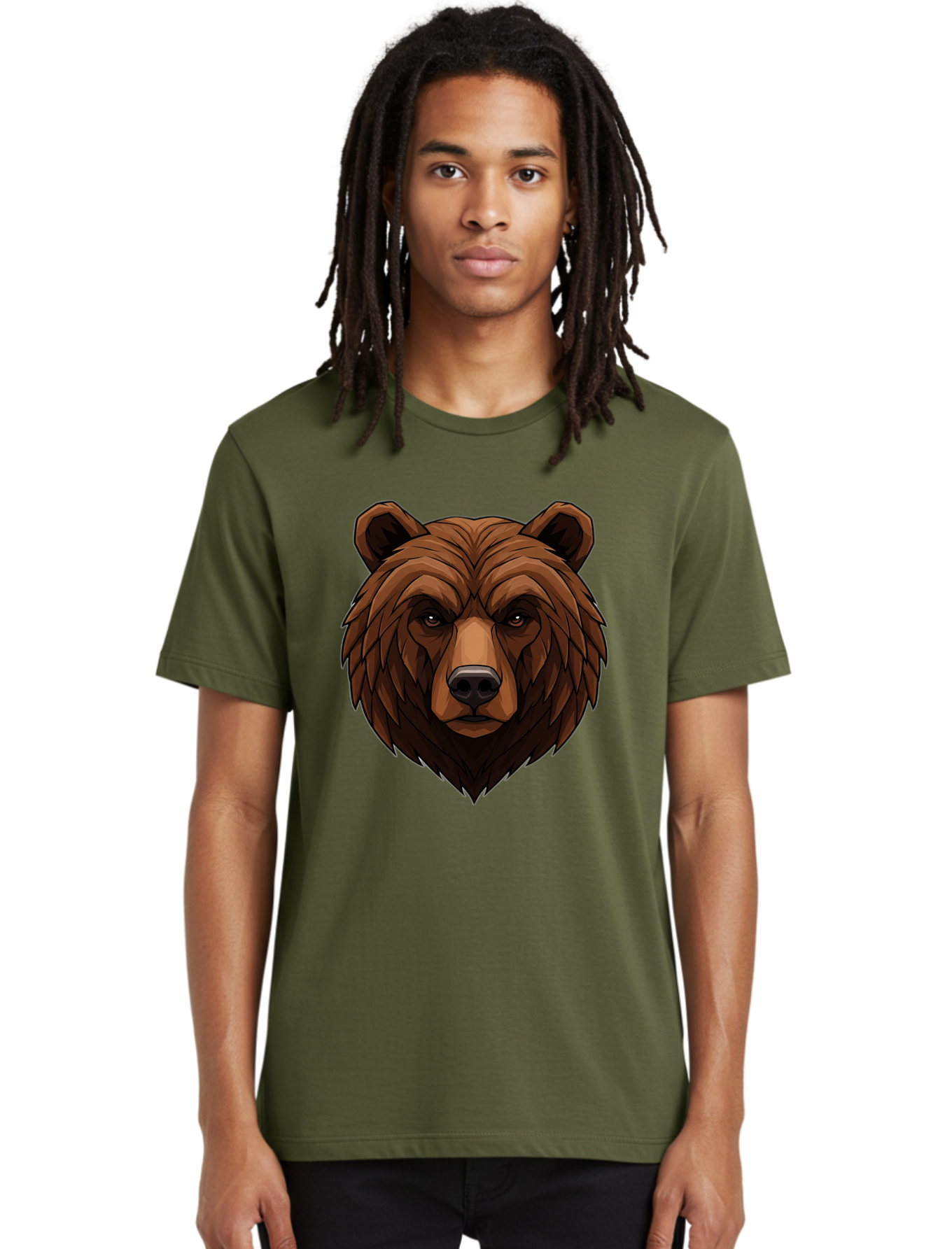 Brown-Bear-4 Men'S Graphic Tee, 100% Cotton, Comfortable Casual Summer Wear, Machine Washable, Vintage Camera, Old Camera, Antique Camera, Black Camera, Classic Photography, Photography Equipment, Nostalgic Device, Film Camera, Camera Art Bae911
