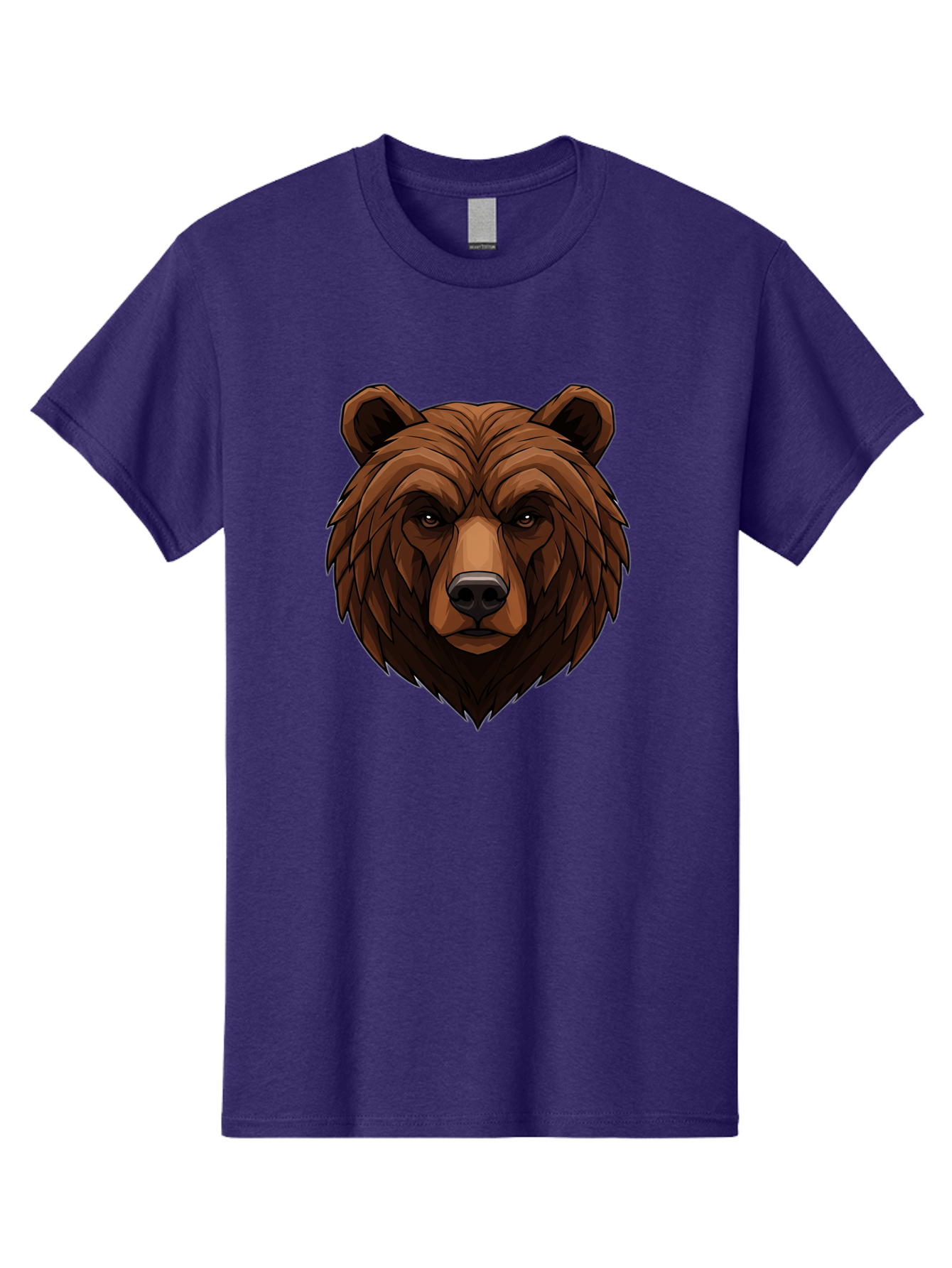 Brown-Bear-4 Men'S Graphic Tee, 100% Cotton, Comfortable Casual Summer Wear, Machine Washable, Vintage Camera, Old Camera, Antique Camera, Black Camera, Classic Photography, Photography Equipment, Nostalgic Device, Film Camera, Camera Art Bae911