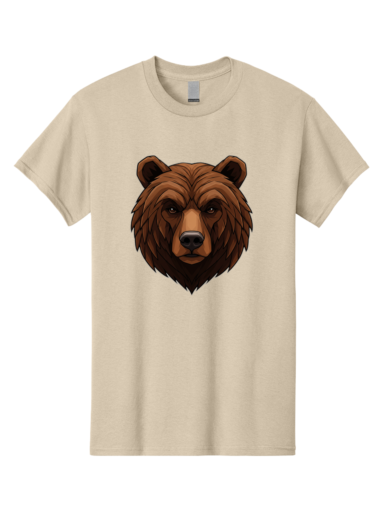 Brown-Bear-4 Men'S Graphic Tee, 100% Cotton, Comfortable Casual Summer Wear, Machine Washable, Vintage Camera, Old Camera, Antique Camera, Black Camera, Classic Photography, Photography Equipment, Nostalgic Device, Film Camera, Camera Art Bae911
