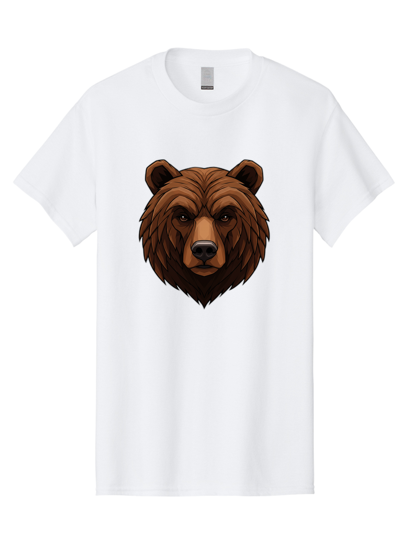 Brown-Bear-4 Men'S Graphic Tee, 100% Cotton, Comfortable Casual Summer Wear, Machine Washable, Vintage Camera, Old Camera, Antique Camera, Black Camera, Classic Photography, Photography Equipment, Nostalgic Device, Film Camera, Camera Art Bae911