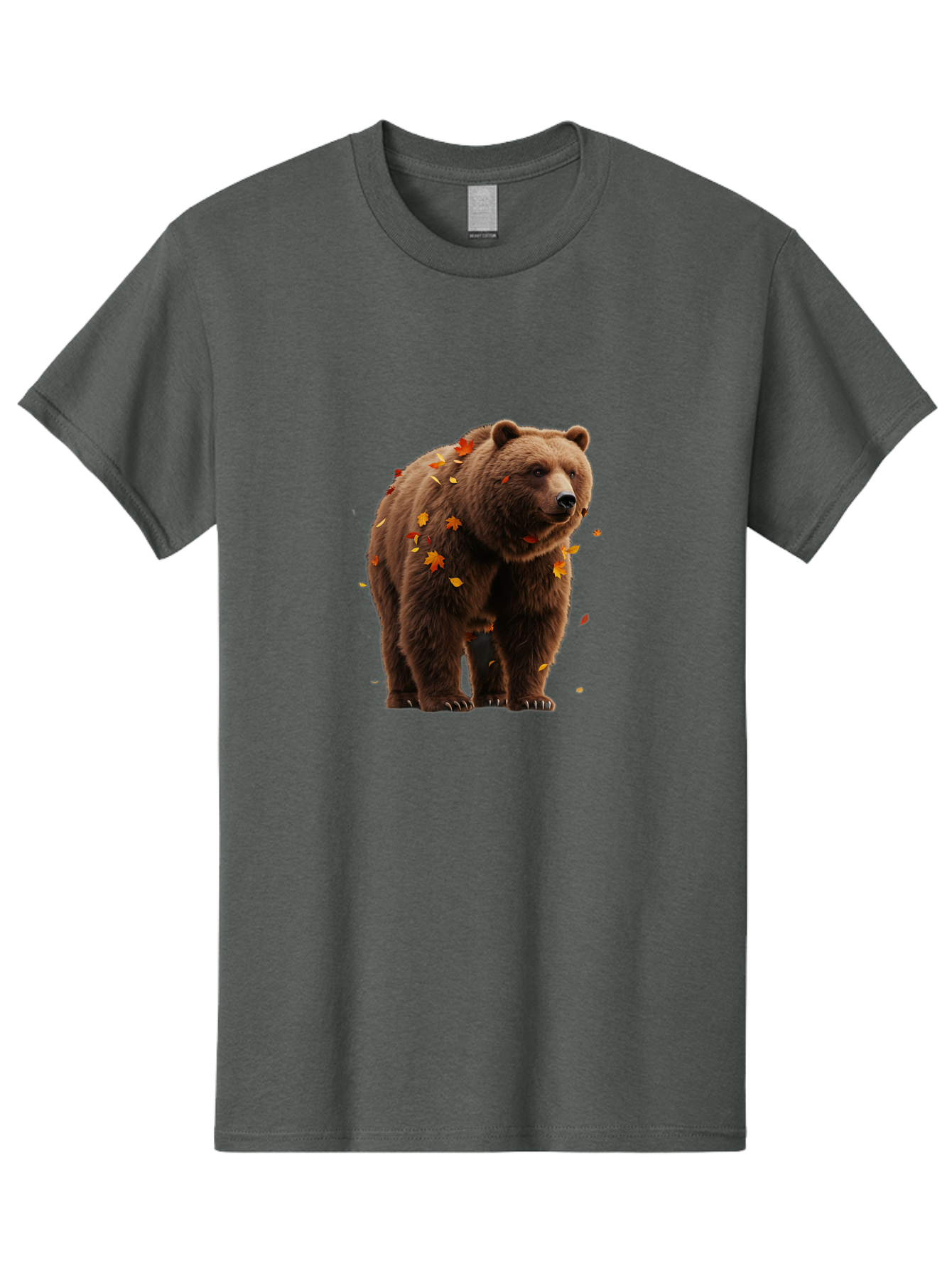 Brown-Bear-5 Men'S Graphic Tee, 100% Cotton, Comfortable Casual Summer Wear, Machine Washable, Vintage Camera, Old Camera, Antique Camera, Black Camera, Classic Photography, Photography Equipment, Nostalgic Device, Film Camera, Camera Art Bae912