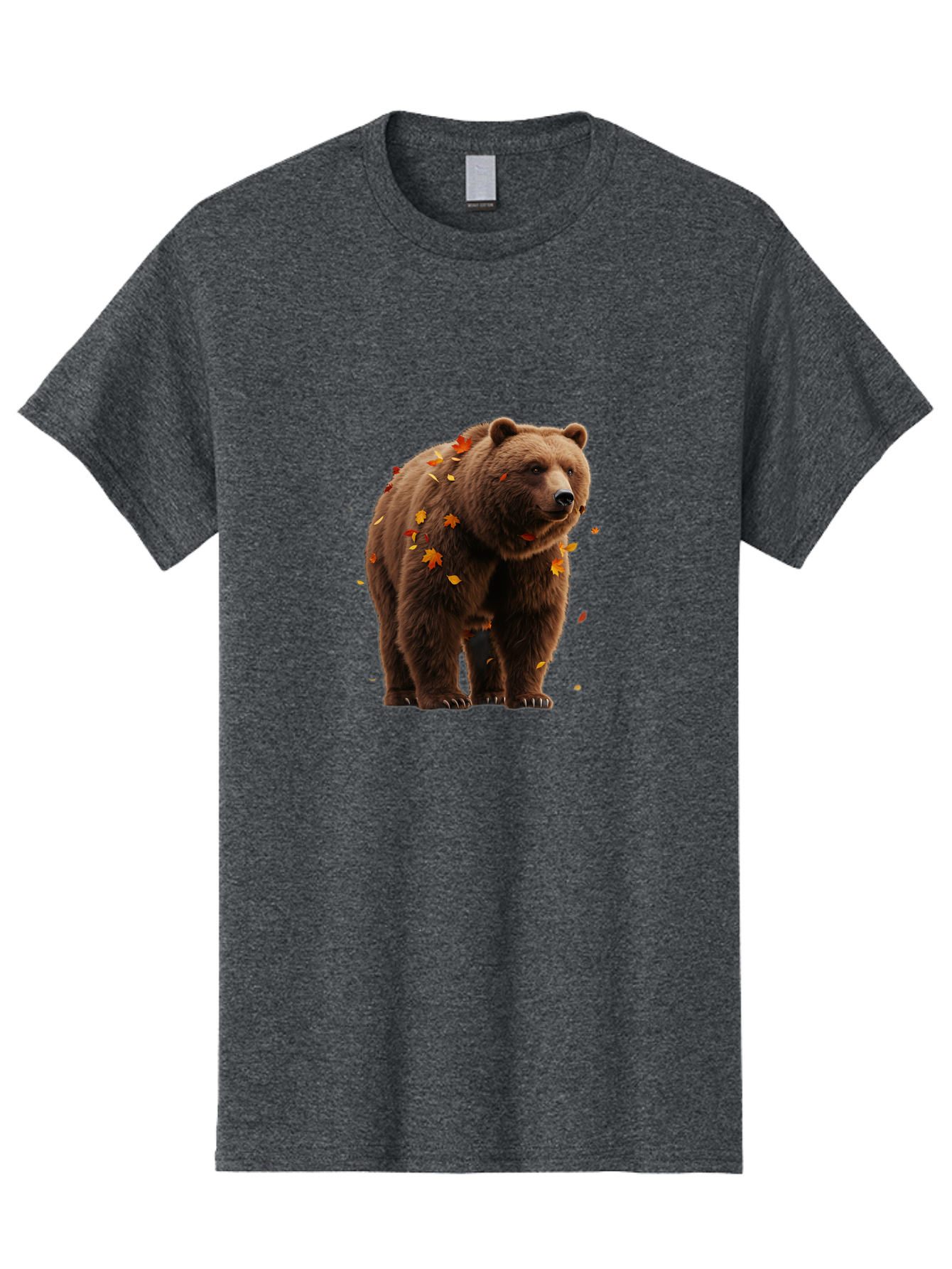 Brown-Bear-5 Men'S Graphic Tee, 100% Cotton, Comfortable Casual Summer Wear, Machine Washable, Vintage Camera, Old Camera, Antique Camera, Black Camera, Classic Photography, Photography Equipment, Nostalgic Device, Film Camera, Camera Art Bae912