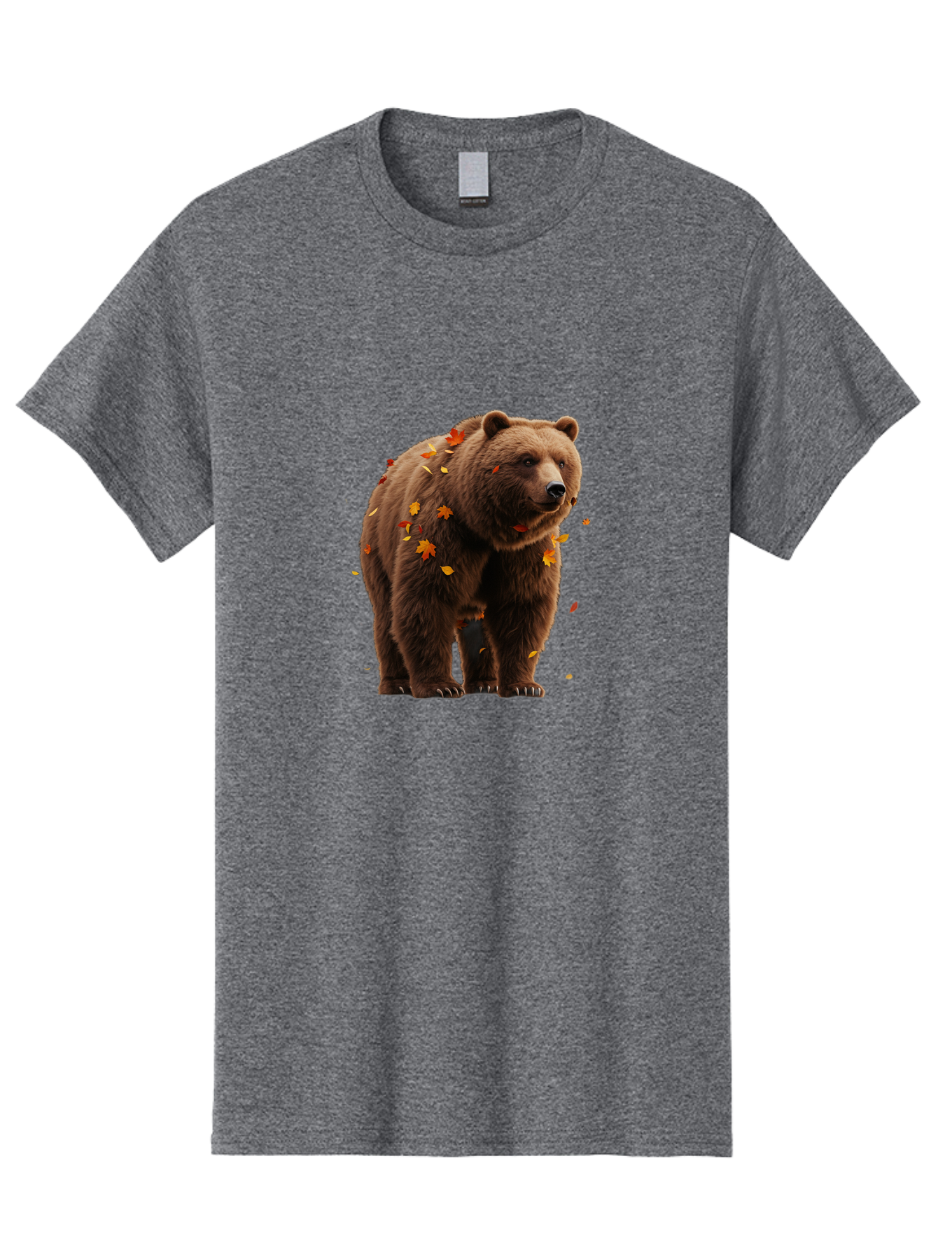 Brown-Bear-5 Men'S Graphic Tee, 100% Cotton, Comfortable Casual Summer Wear, Machine Washable, Vintage Camera, Old Camera, Antique Camera, Black Camera, Classic Photography, Photography Equipment, Nostalgic Device, Film Camera, Camera Art Bae912