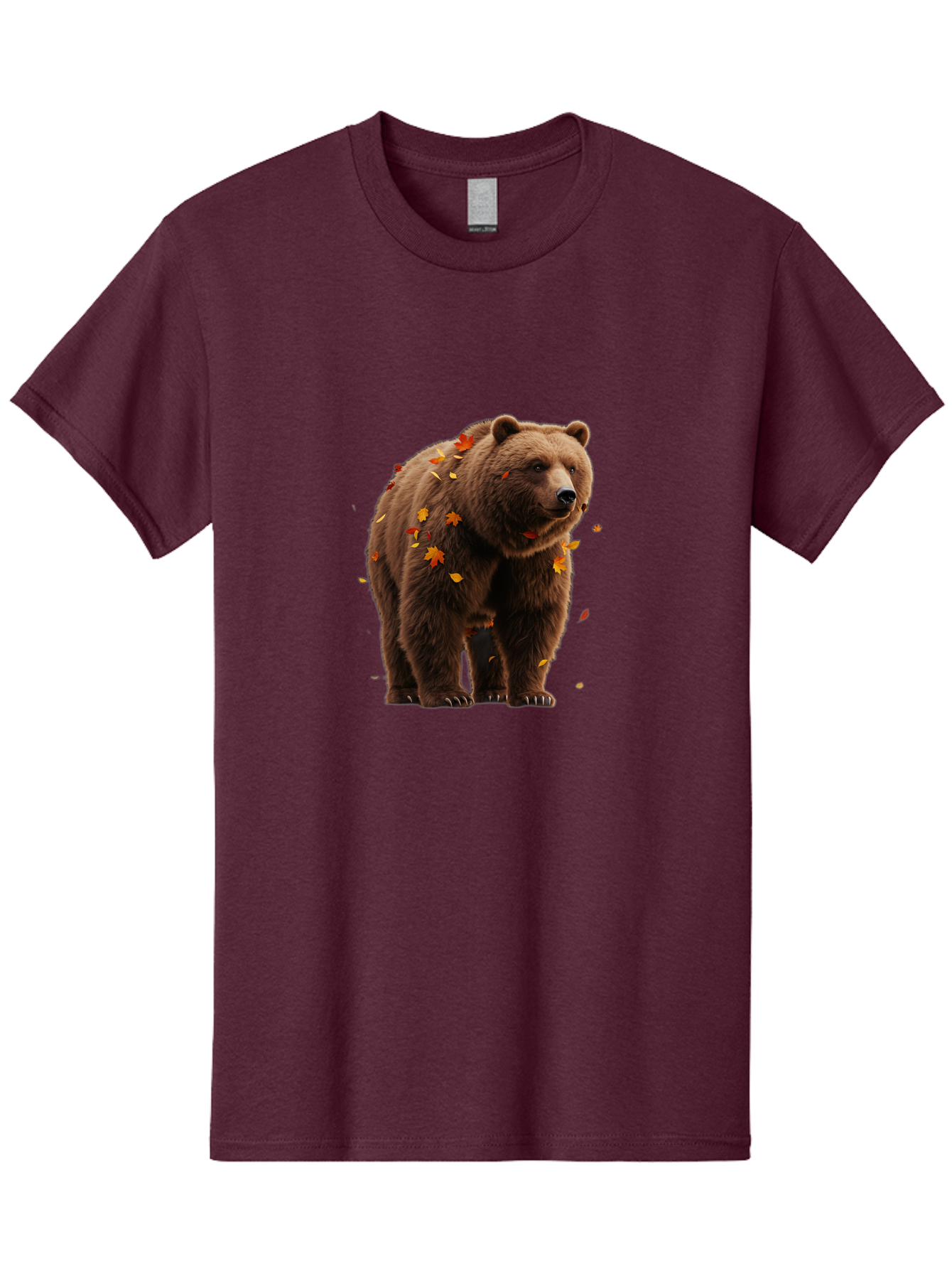 Brown-Bear-5 Men'S Graphic Tee, 100% Cotton, Comfortable Casual Summer Wear, Machine Washable, Vintage Camera, Old Camera, Antique Camera, Black Camera, Classic Photography, Photography Equipment, Nostalgic Device, Film Camera, Camera Art Bae912