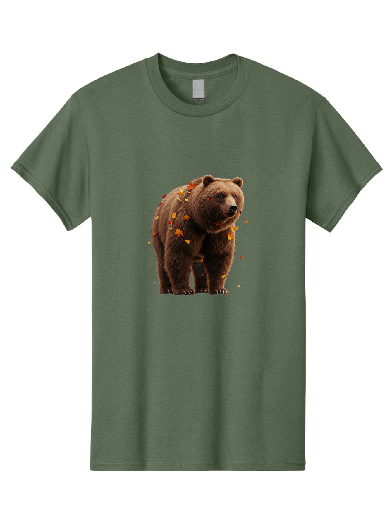 Brown-Bear-5 Men'S Graphic Tee, 100% Cotton, Comfortable Casual Summer Wear, Machine Washable, Vintage Camera, Old Camera, Antique Camera, Black Camera, Classic Photography, Photography Equipment, Nostalgic Device, Film Camera, Camera Art Bae912