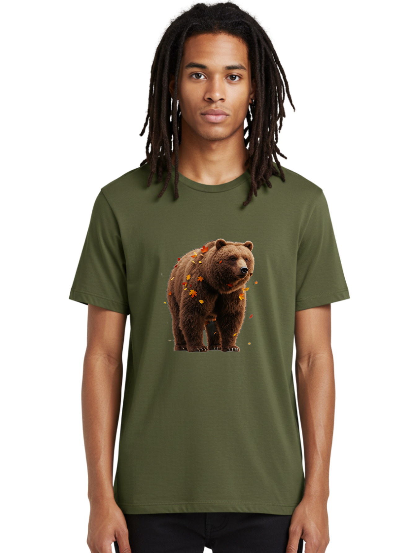 Brown-Bear-5 Men'S Graphic Tee, 100% Cotton, Comfortable Casual Summer Wear, Machine Washable, Vintage Camera, Old Camera, Antique Camera, Black Camera, Classic Photography, Photography Equipment, Nostalgic Device, Film Camera, Camera Art Bae912