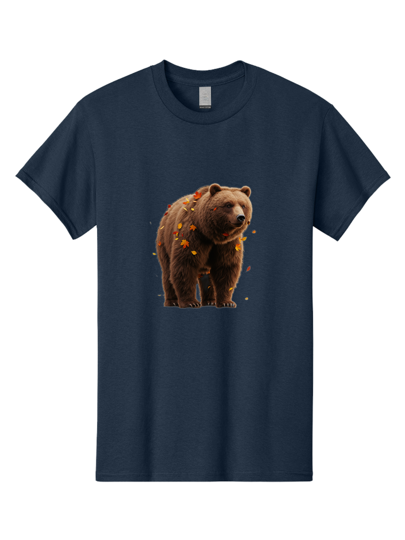 Brown-Bear-5 Men'S Graphic Tee, 100% Cotton, Comfortable Casual Summer Wear, Machine Washable, Vintage Camera, Old Camera, Antique Camera, Black Camera, Classic Photography, Photography Equipment, Nostalgic Device, Film Camera, Camera Art Bae912