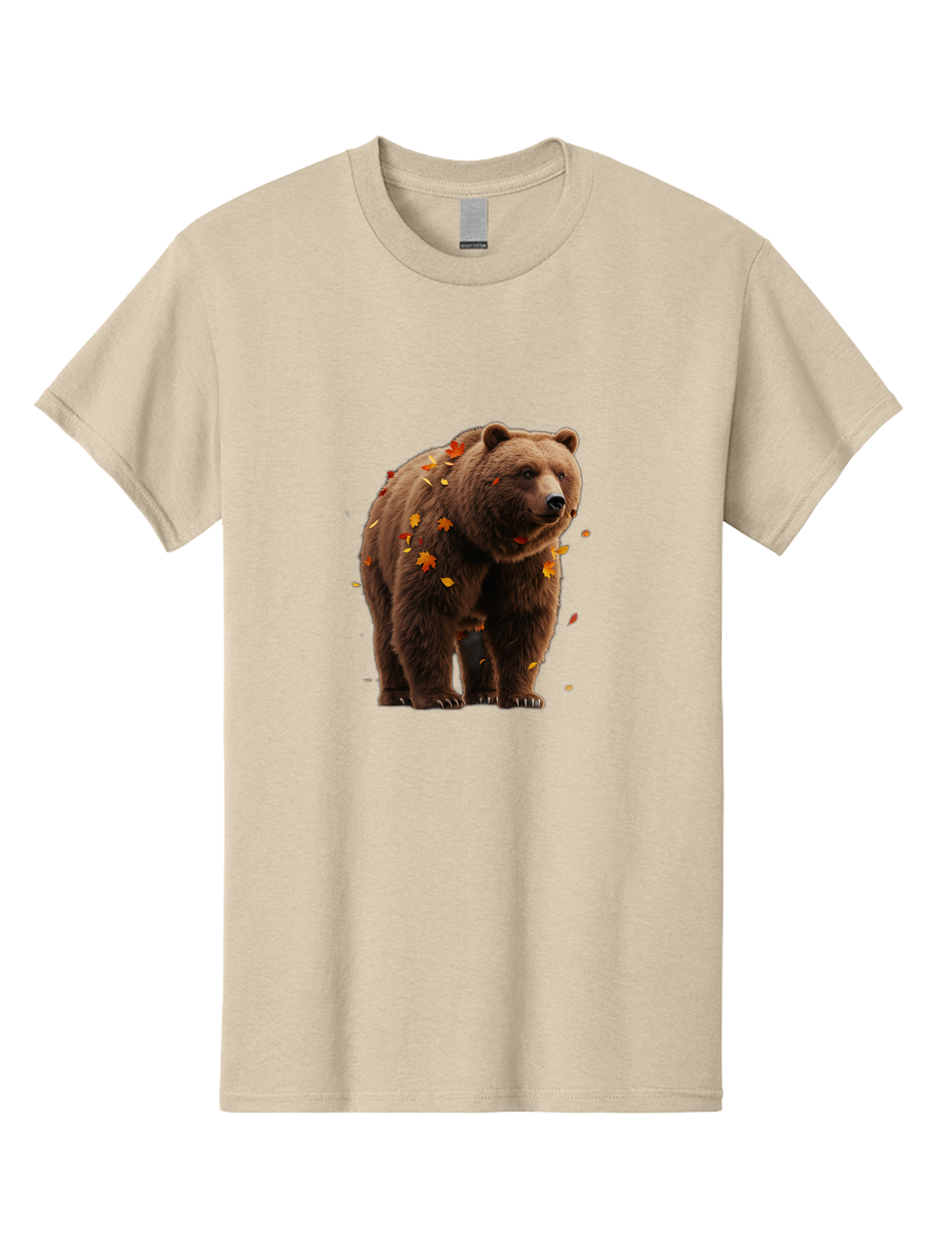 Brown-Bear-5 Men'S Graphic Tee, 100% Cotton, Comfortable Casual Summer Wear, Machine Washable, Vintage Camera, Old Camera, Antique Camera, Black Camera, Classic Photography, Photography Equipment, Nostalgic Device, Film Camera, Camera Art Bae912