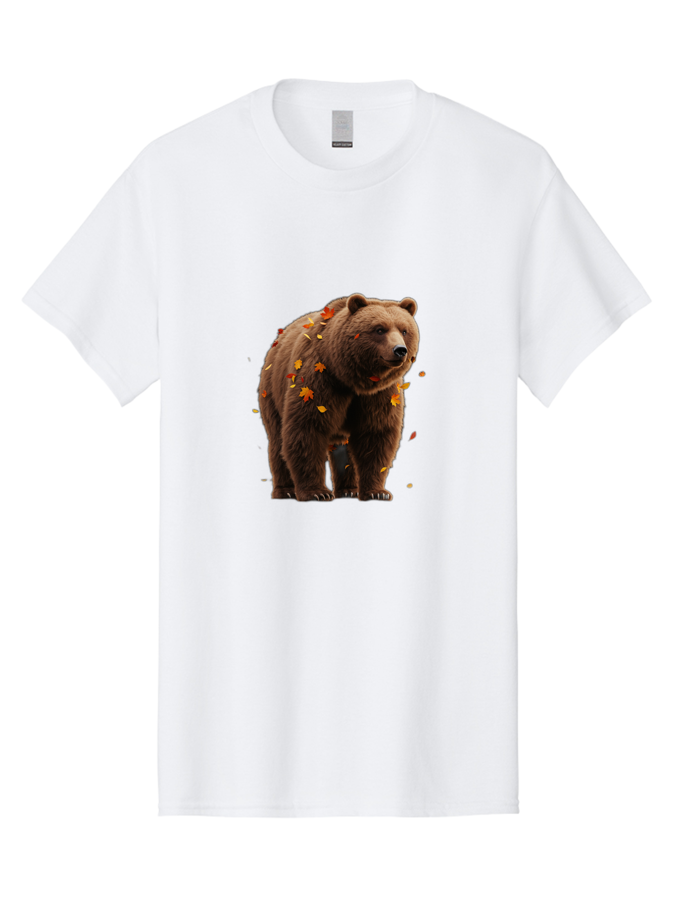 Brown-Bear-5 Men'S Graphic Tee, 100% Cotton, Comfortable Casual Summer Wear, Machine Washable, Vintage Camera, Old Camera, Antique Camera, Black Camera, Classic Photography, Photography Equipment, Nostalgic Device, Film Camera, Camera Art Bae912